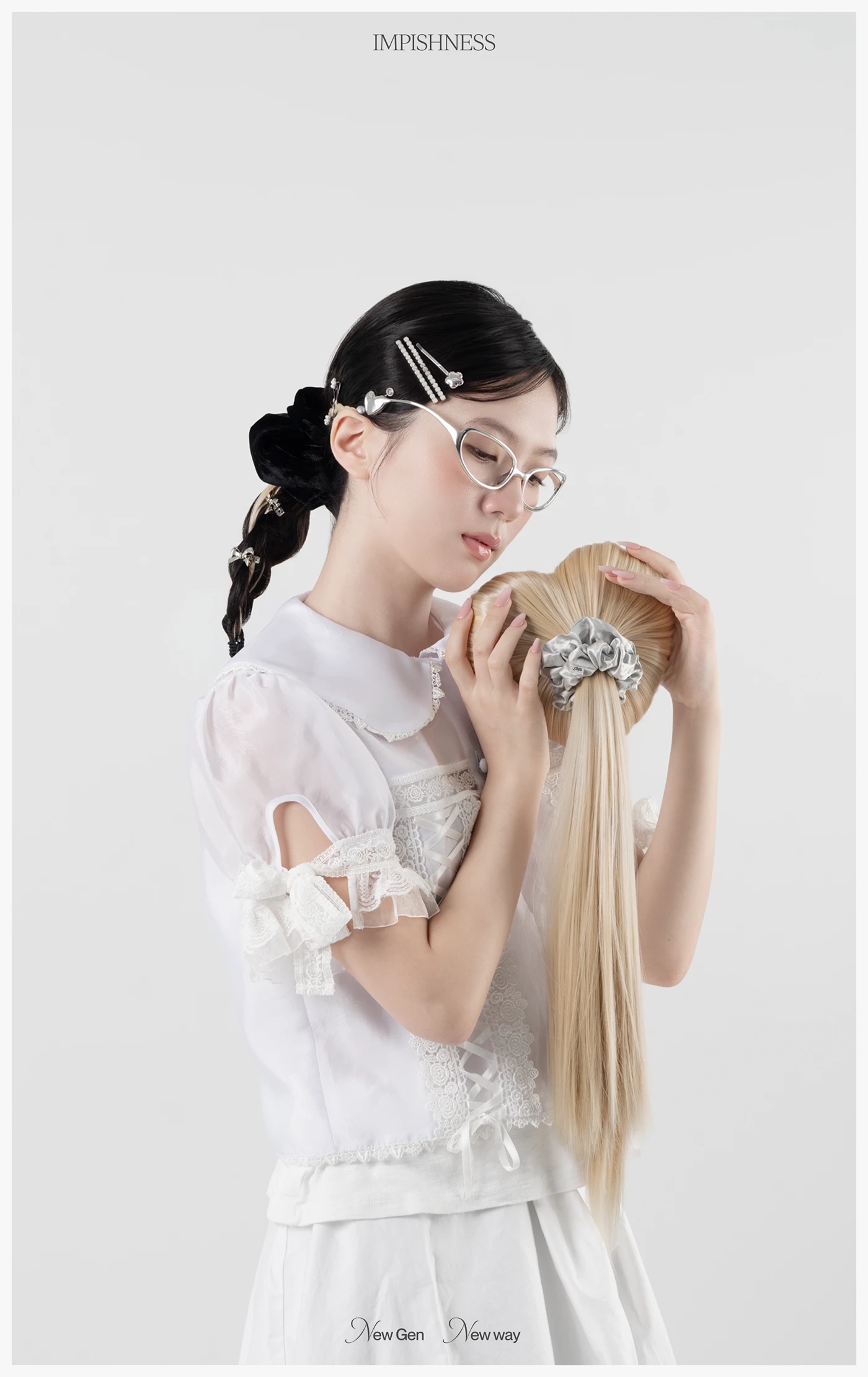 glasses，Accessories，IMPISHNESS，Frameless Romance，