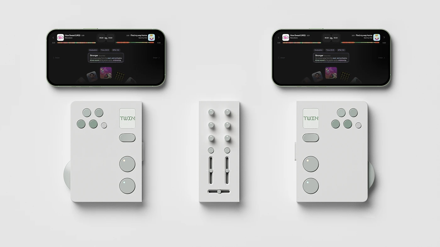 Twin，DJ console，Shared music culture，Music Social，