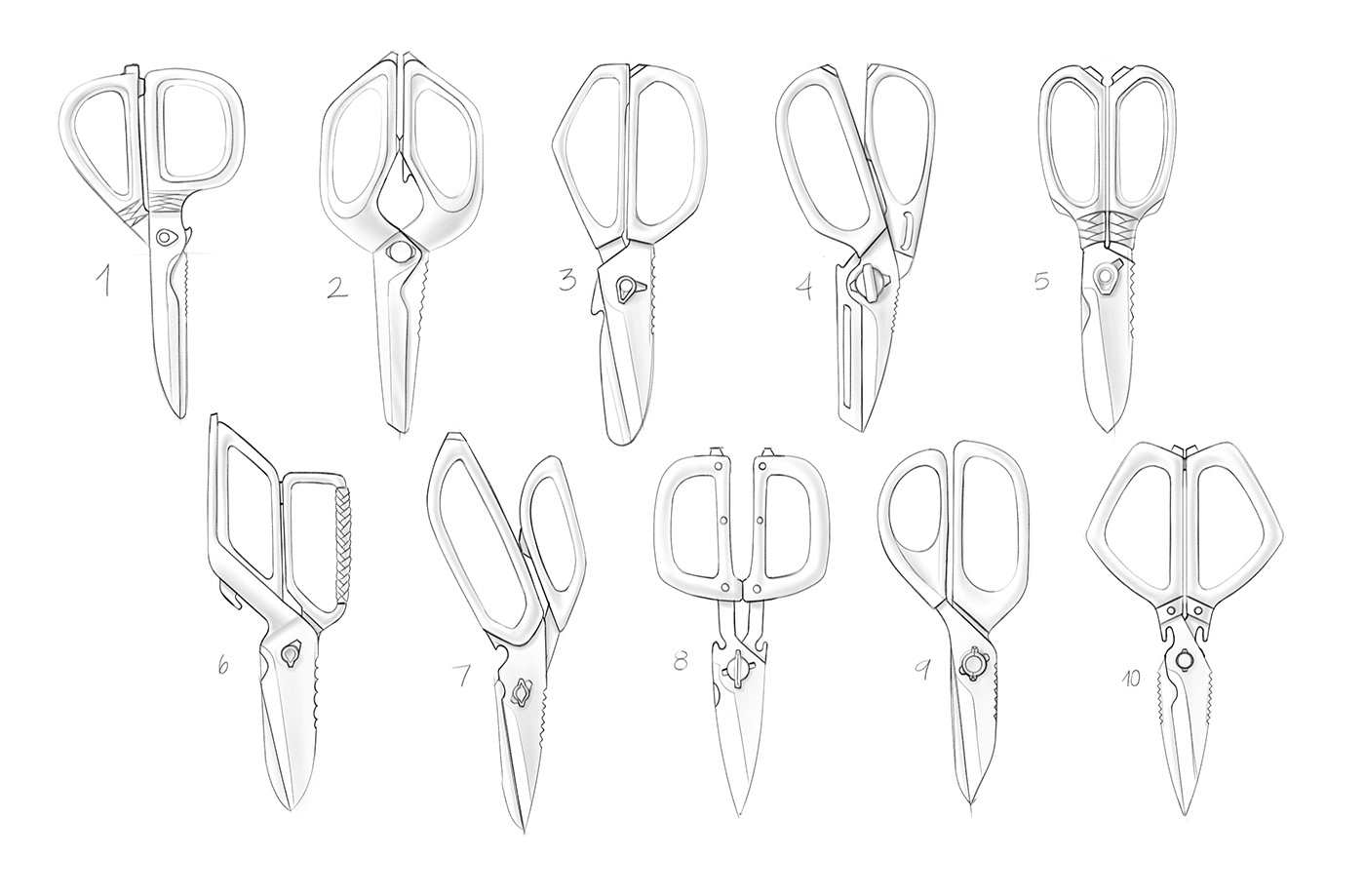 Endeavor，Creative Quick View，idea sketch ，Collection，industrial design，