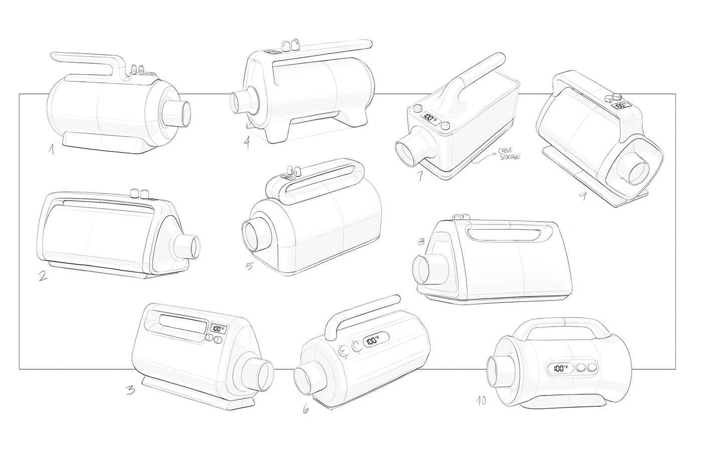 Endeavor，Creative Quick View，idea sketch ，Collection，industrial design，