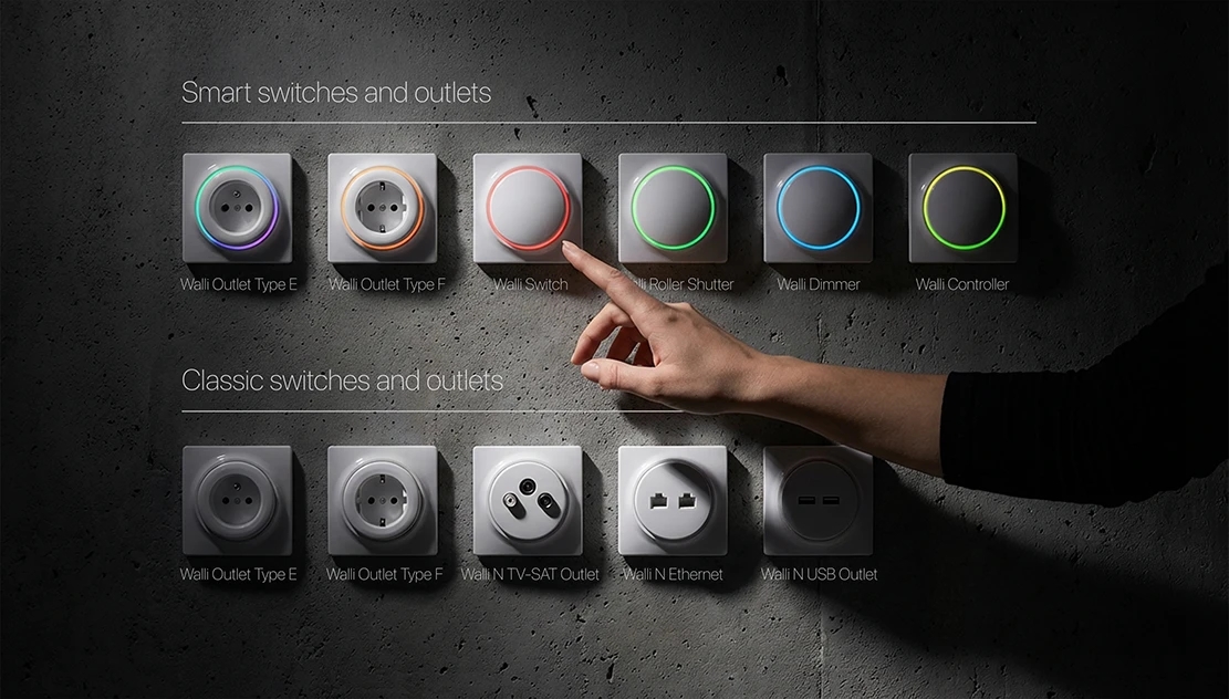FIBARO Walli，Smart socket，Home Automation，Z-Wave，Energy Monitoring，