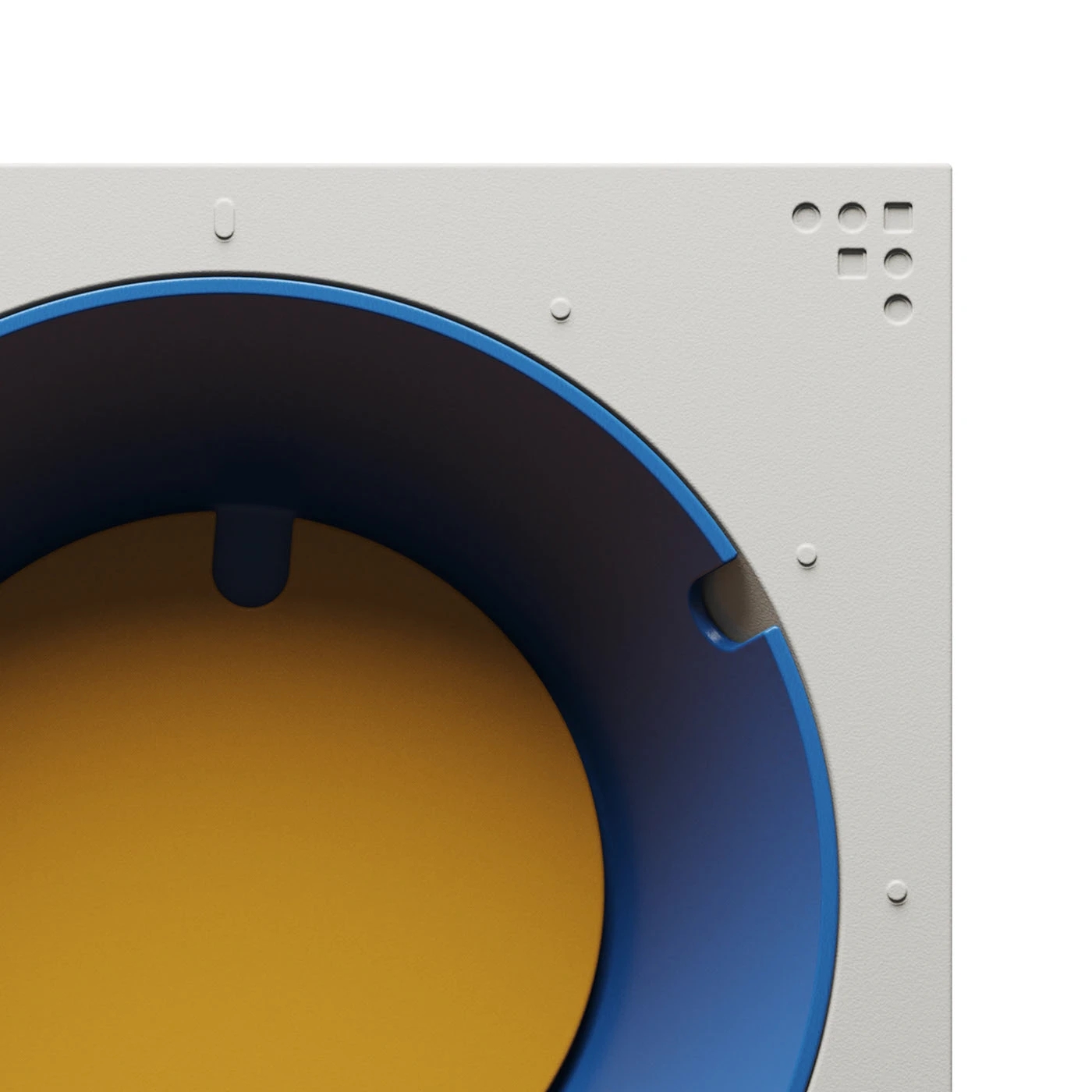 FC30，Retro bright color，Sculpture clock，Table clock，30 ° truncated cone，