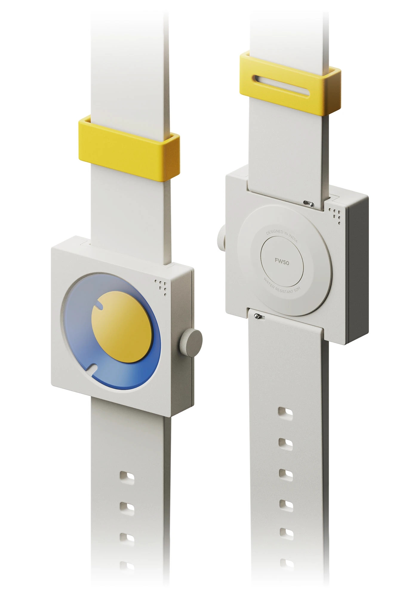 FC30，Retro bright color，Sculpture clock，Table clock，30 ° truncated cone，