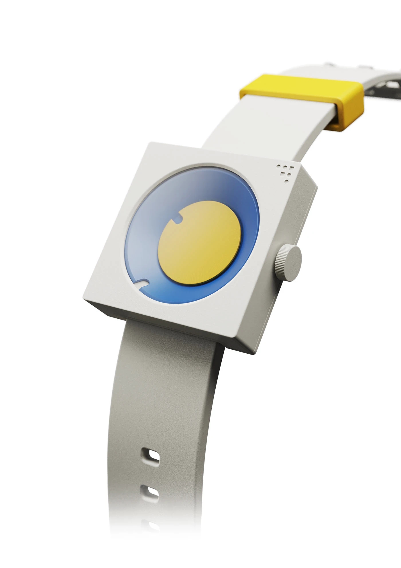 FC30，Retro bright color，Sculpture clock，Table clock，30 ° truncated cone，