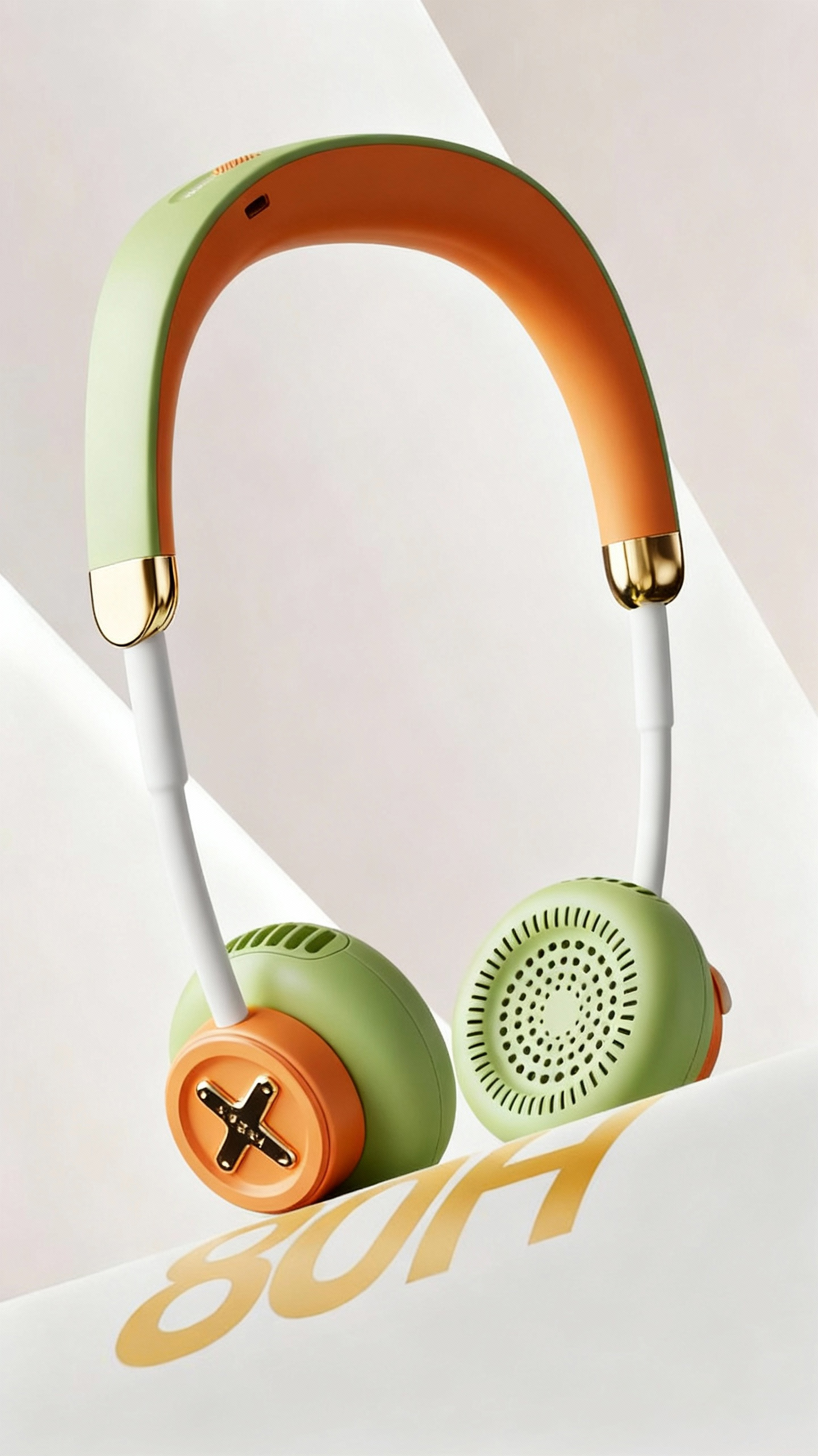 Fan，Headphones，trend element，