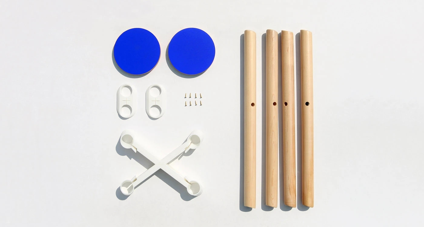 minimalist lattice，high yield，Refuse to waste，Dots Stool，bending mechanics，minimalist lattice，high yield，Refuse to waste，bending mechanics，