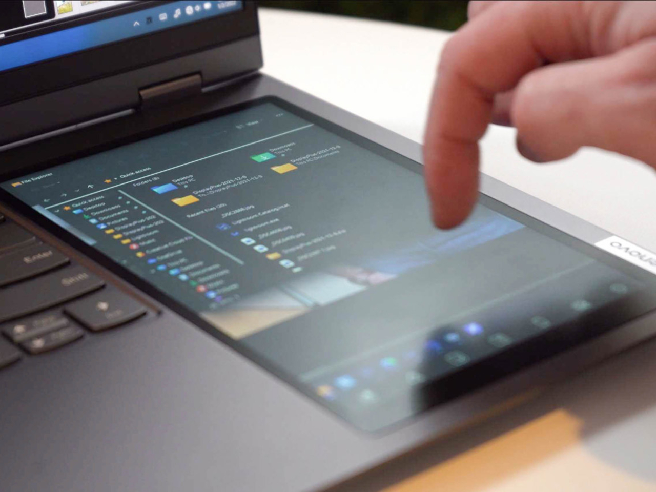 Side touch screen，dual-screen notebook，SZBOX DS165，Intel Alder Lake-N，