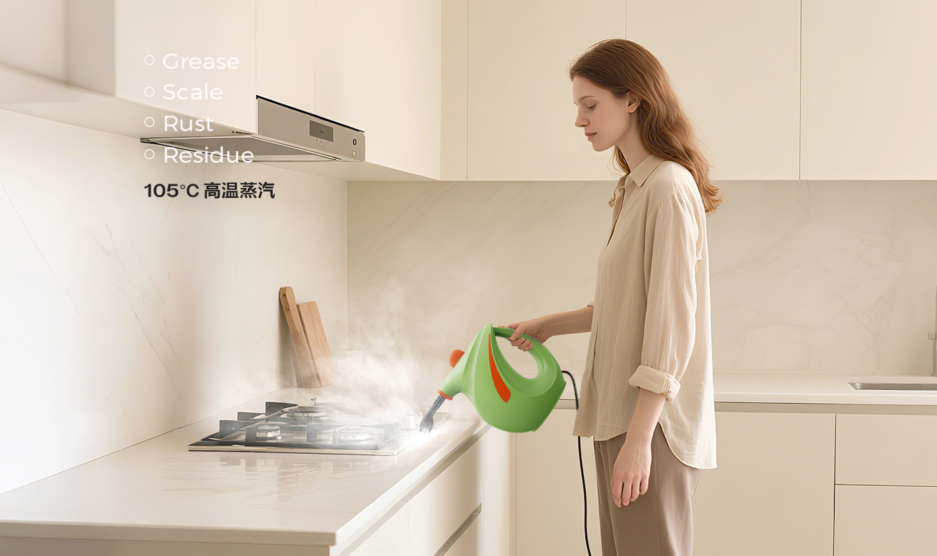Household appliances，High temperature cleaning machine，Original design，