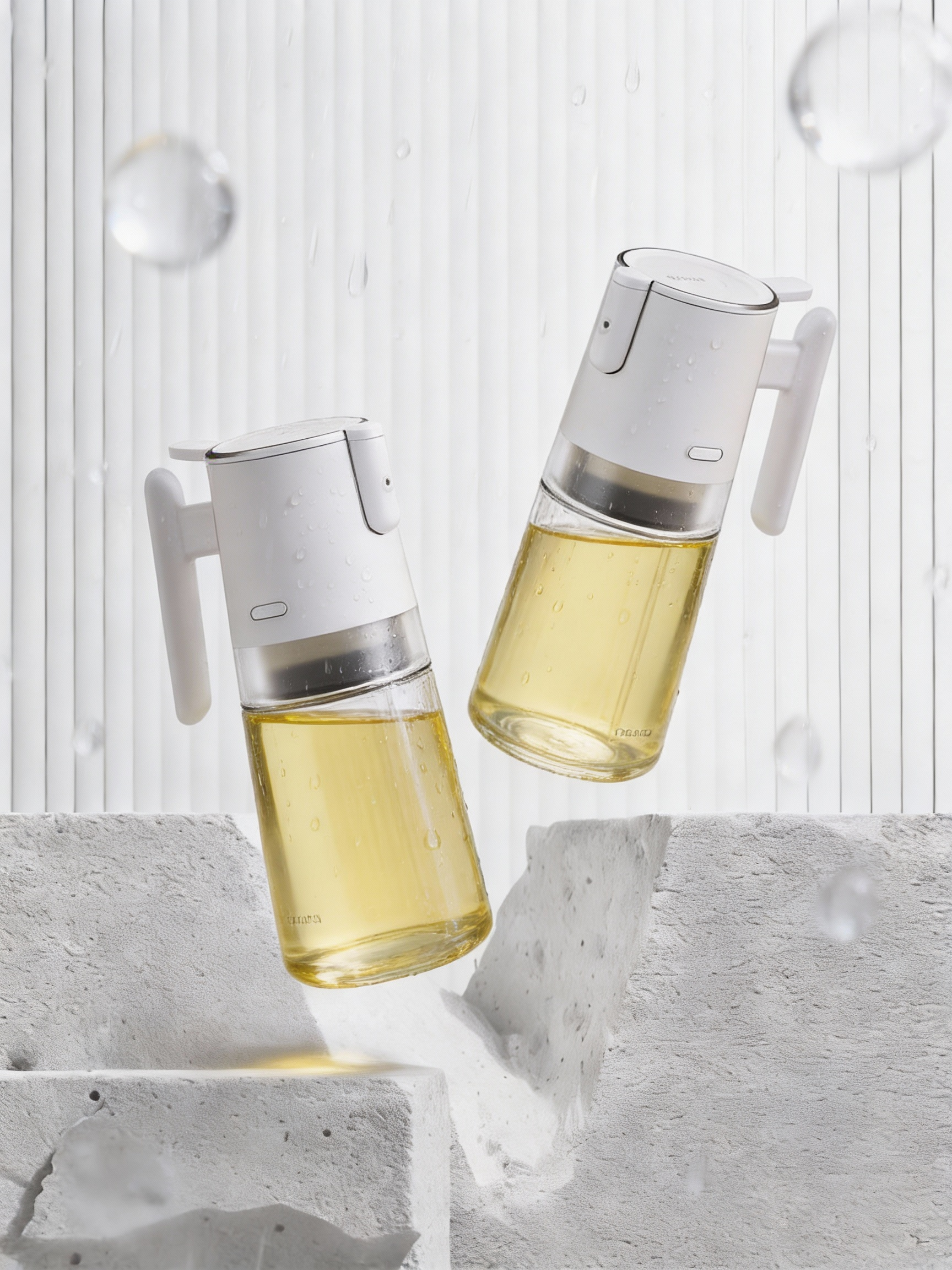 Oil pot design，Spray the integrated oil pot，Light Luxury Style Kitchen Item Design，Design of sealing tank，coffee can design，Vacuum coffee cans，