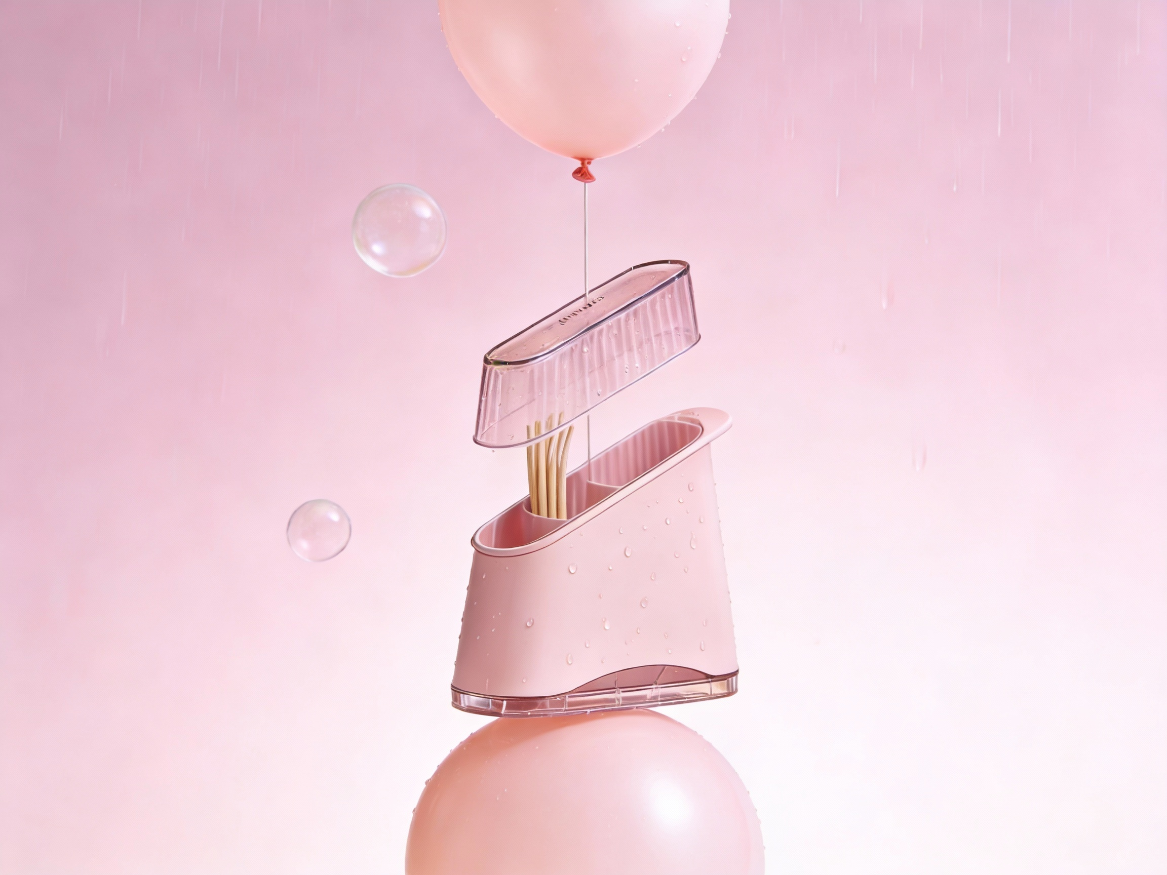 Macarone color system，Chopsticks Bucket，Drain basket，Kitchen Tableware Storage Box，