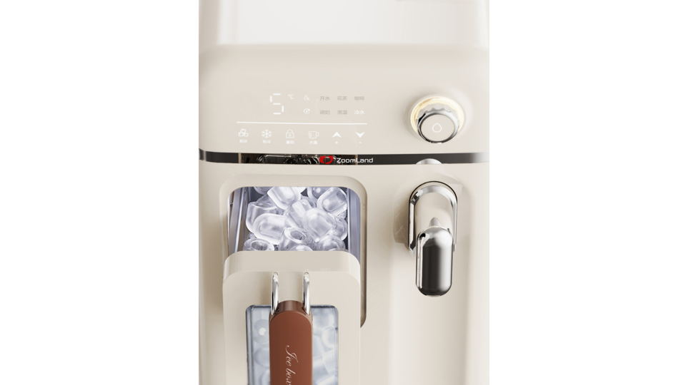 industrial design，product design，Design of Drinking Water Ice Machine，