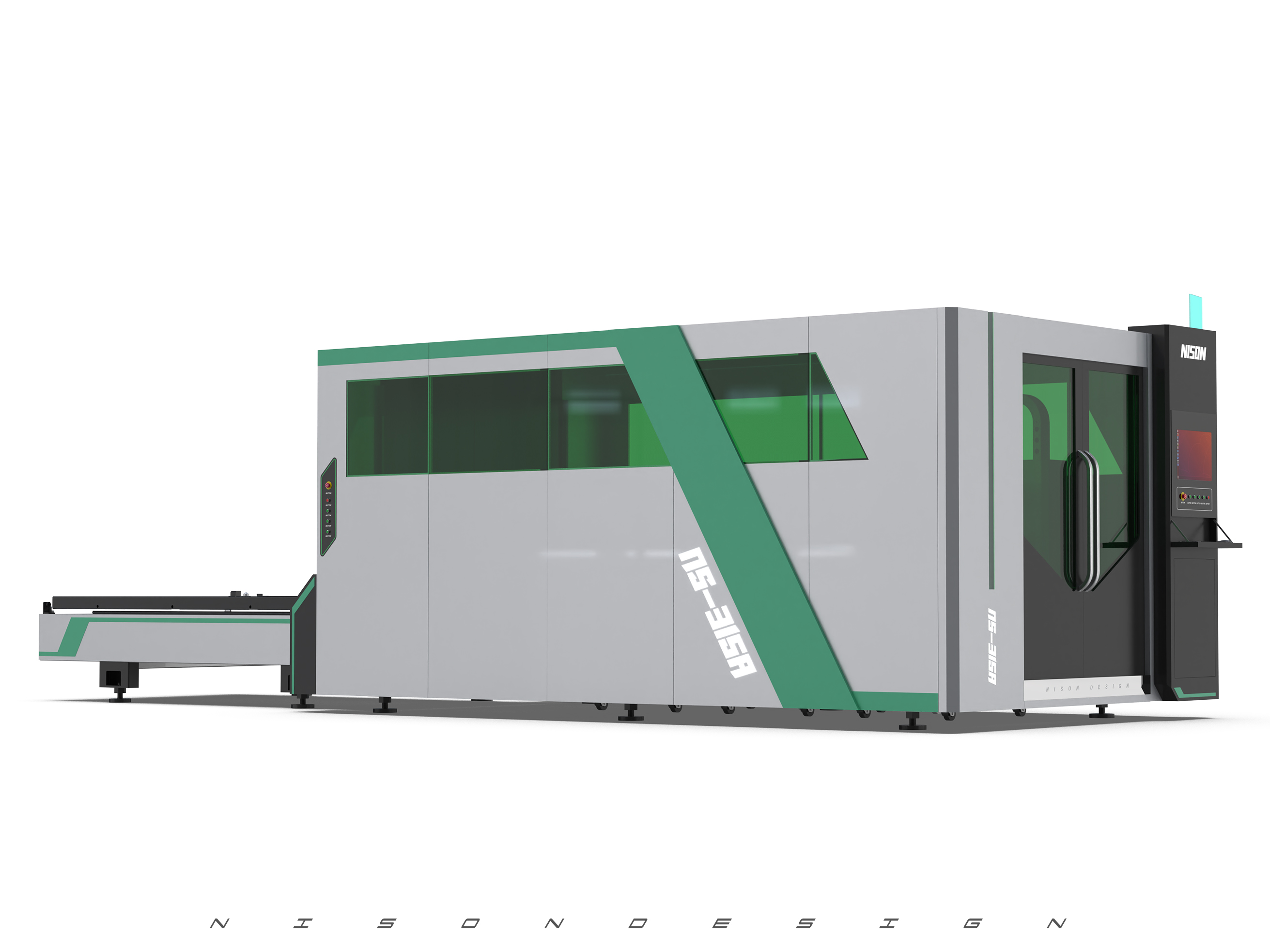 Laser cutting machine，Sheet metal design，industrial design，Equipment and instruments，