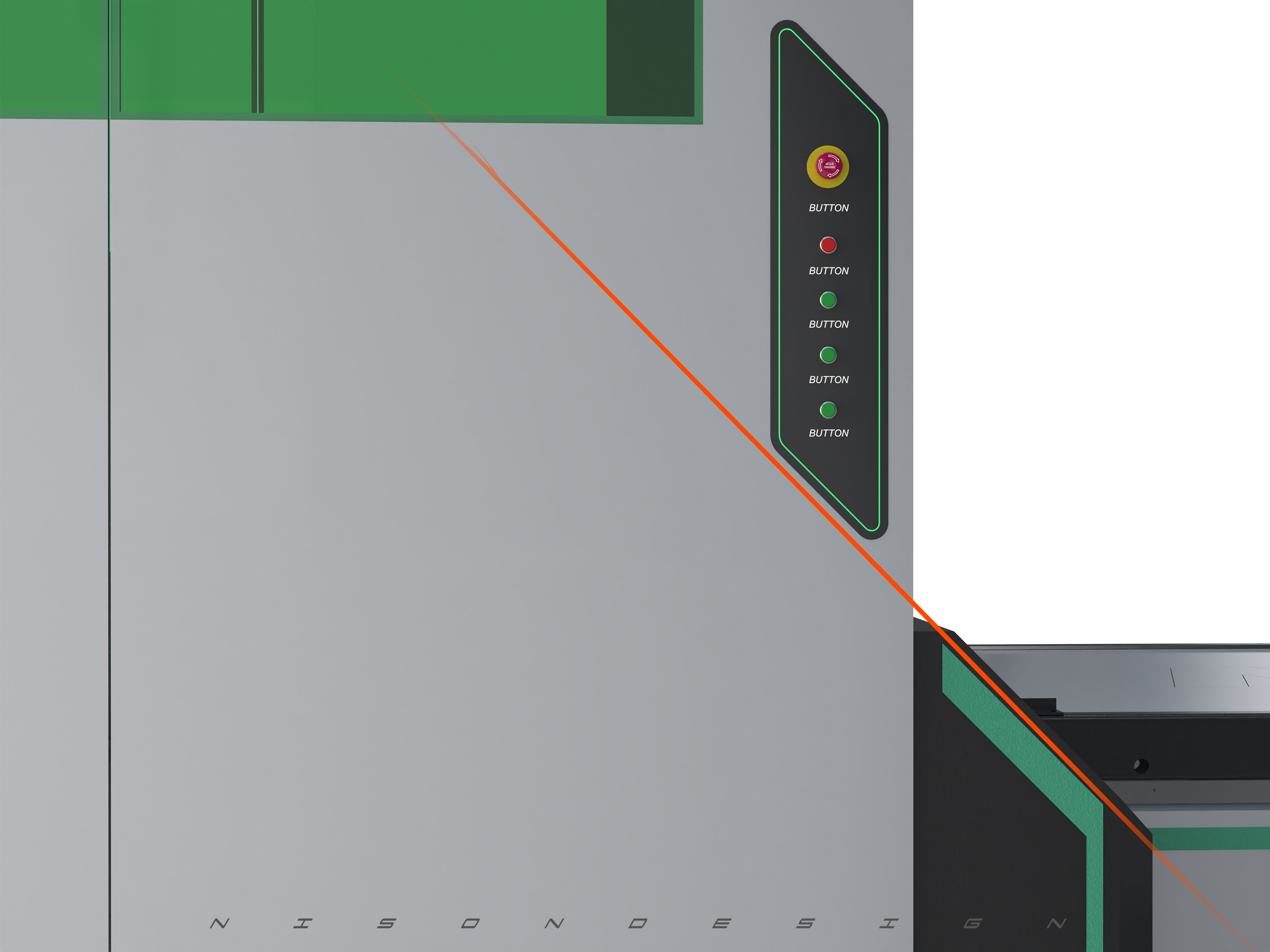 Laser cutting machine，Sheet metal design，industrial design，Equipment and instruments，