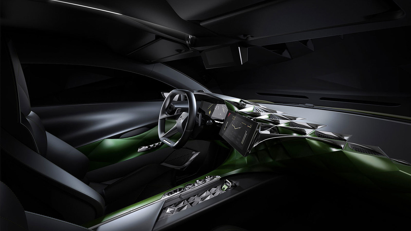 industrial design，Automobile design，Citroen，ds，Concept Car，
