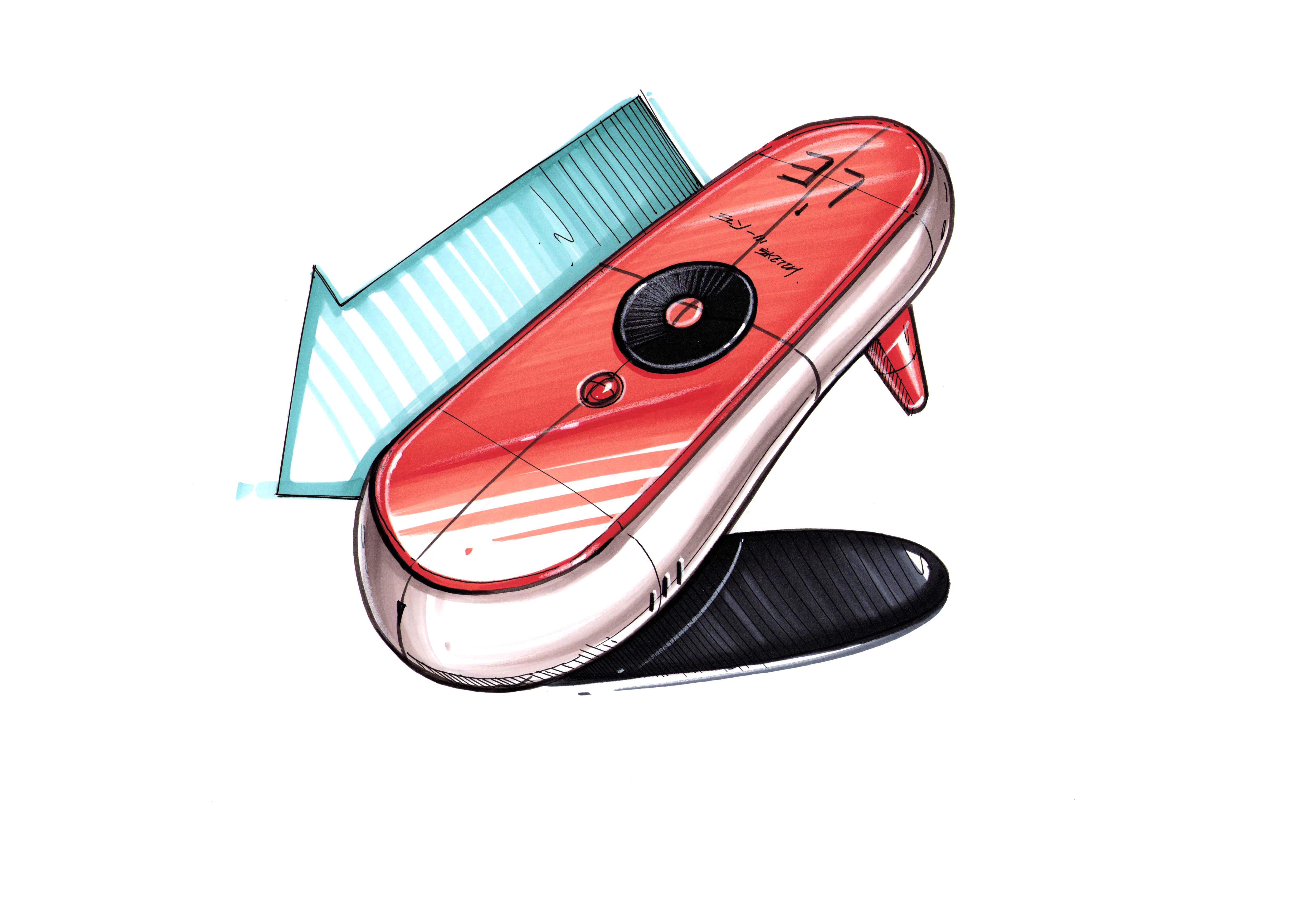 product design，industrial design，Hand drawn product design，Hand drawn industrial design，Marker hand drawn，Postgraduate entrance examination for industrial design，