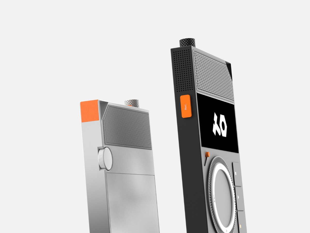 TL-1 Concept Audio Machine，Teenage Engineering，music player ，Palm recording pen，No screen interaction，