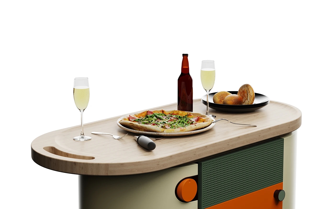 Party Dining Car，Diner，Outdoor furniture，originality，