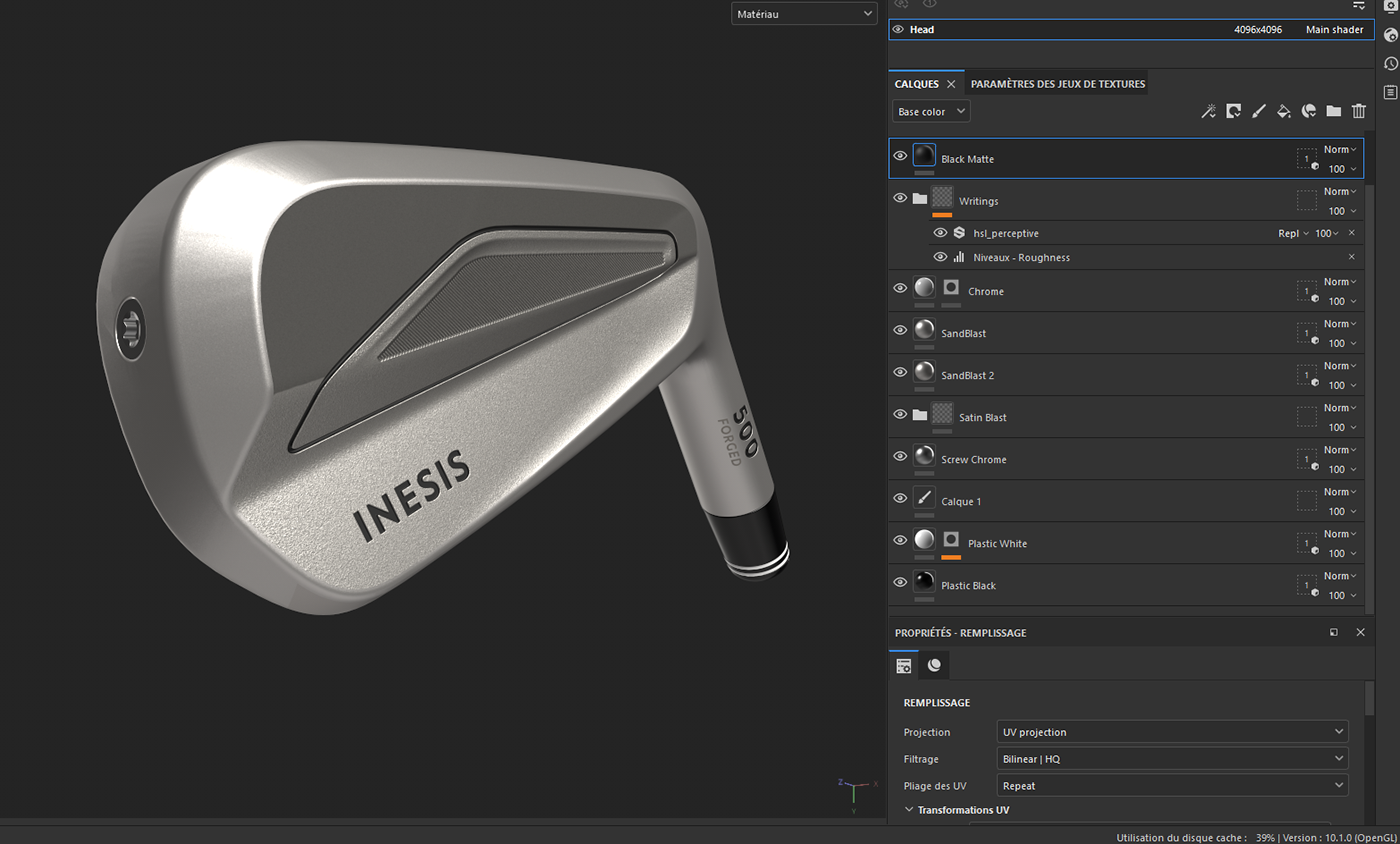 INESIS 500，Golf Products，golf club，Sports equipment，