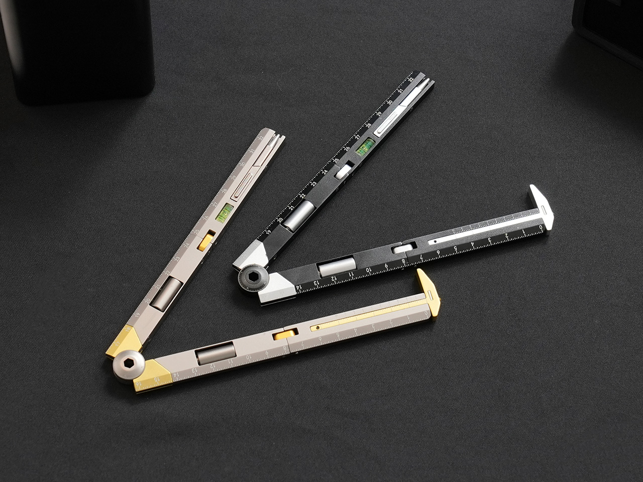 OMNI-R，12 in 1，EDC Ruler，detachable alloy，