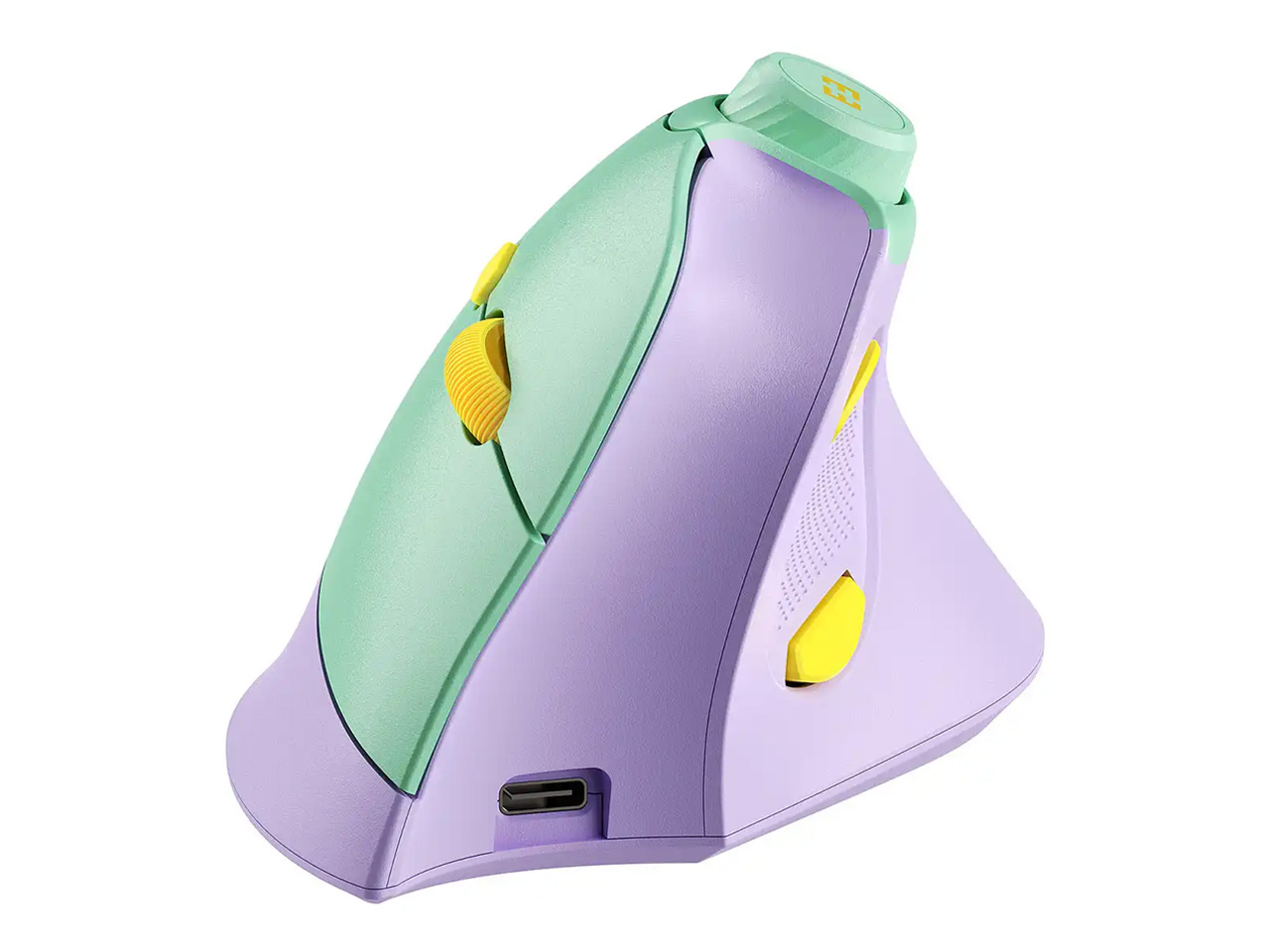 Vertical Ergonomics，Mute/mechanical dual mode，mouse，Seenda MOU-302，57 ° vertical grip，