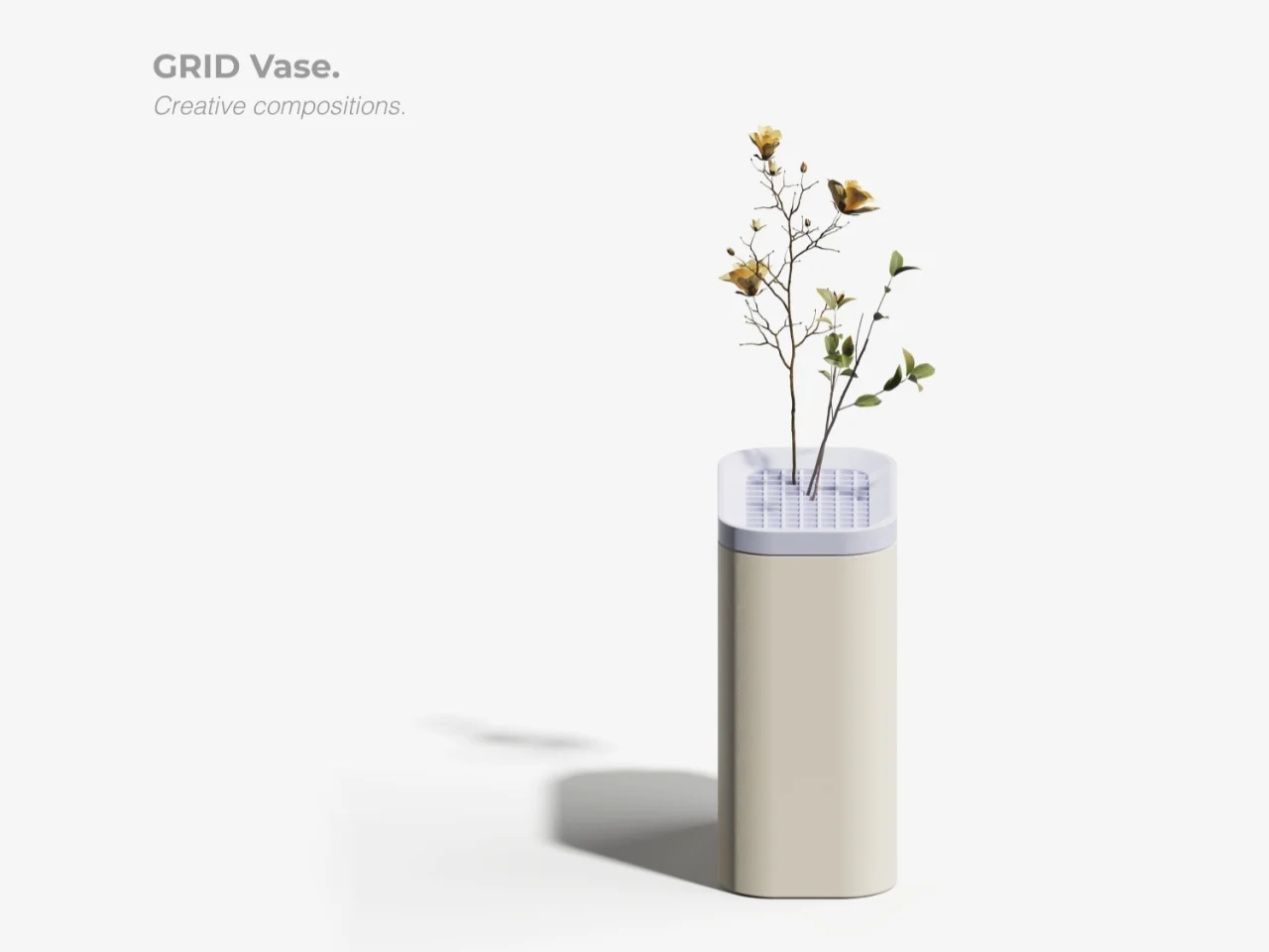 sandstone ceramic，Flower Art Starter Artifact，flower arrangement，Minimalist Flowers Ordinary，