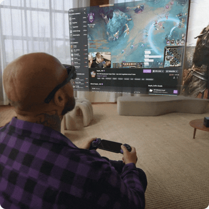 Sentinel XR，180 inch virtual screen，80 g lightweight，XR Glasses，