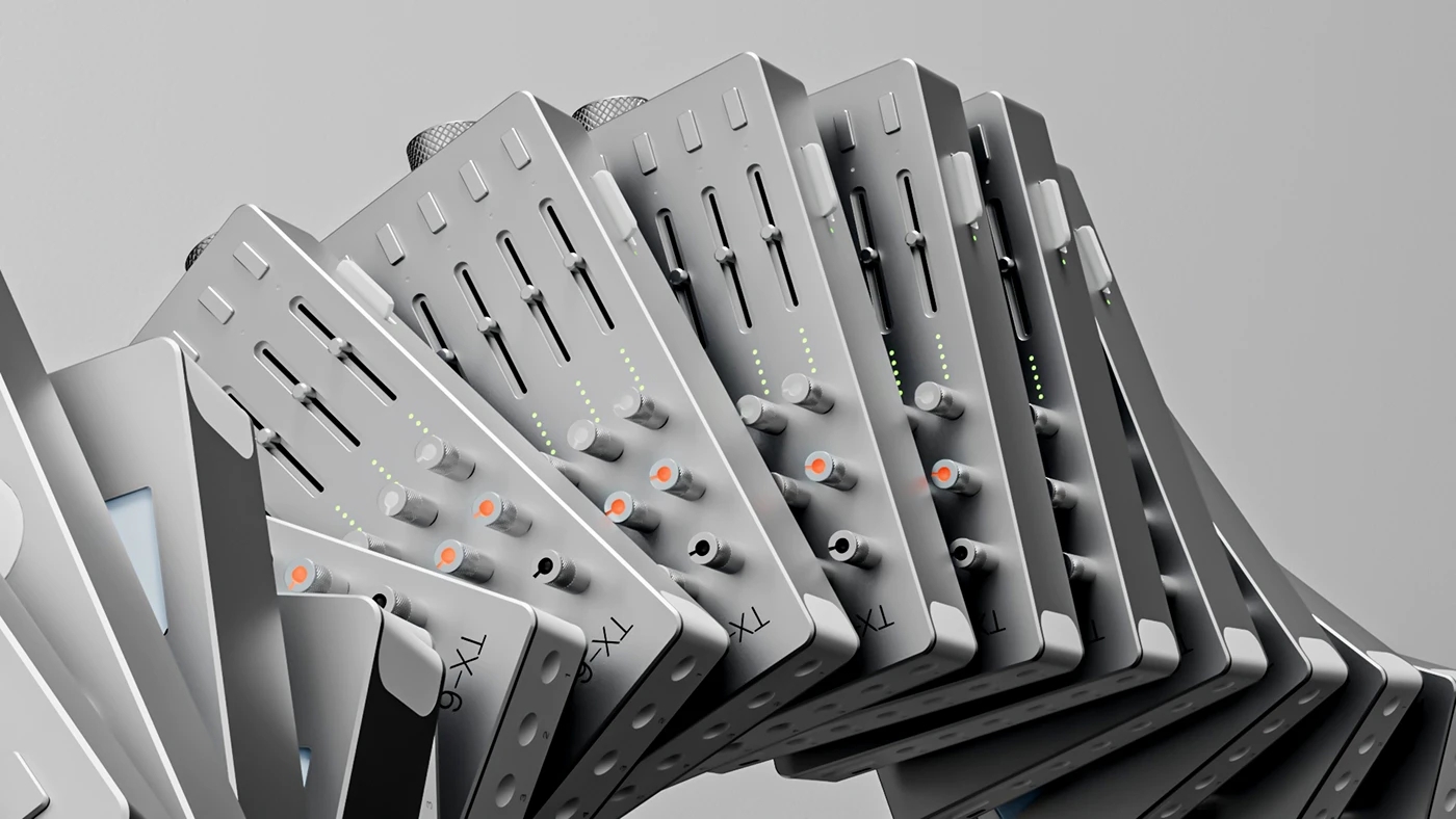 TX-6，Electronic equipment，industrial design，originality，