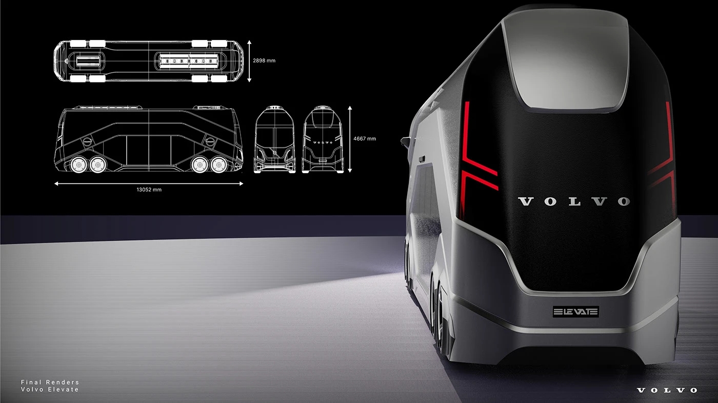 vehicle，automobile，Volvo Elevate，Volvo，