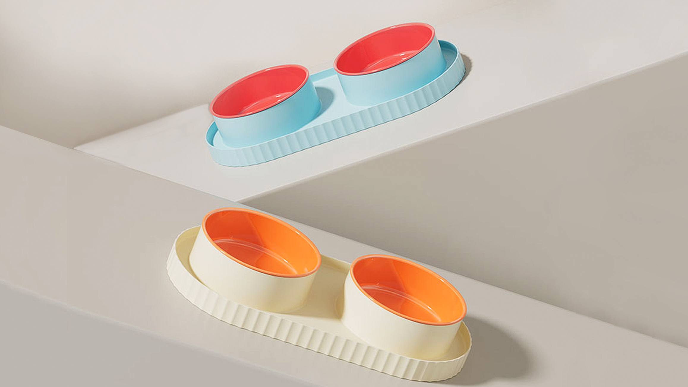 Product appearance design，Product structure design，industrial design，Pet products design，Pet Bowl Design，Pet double bowl，Product rendering，product design，