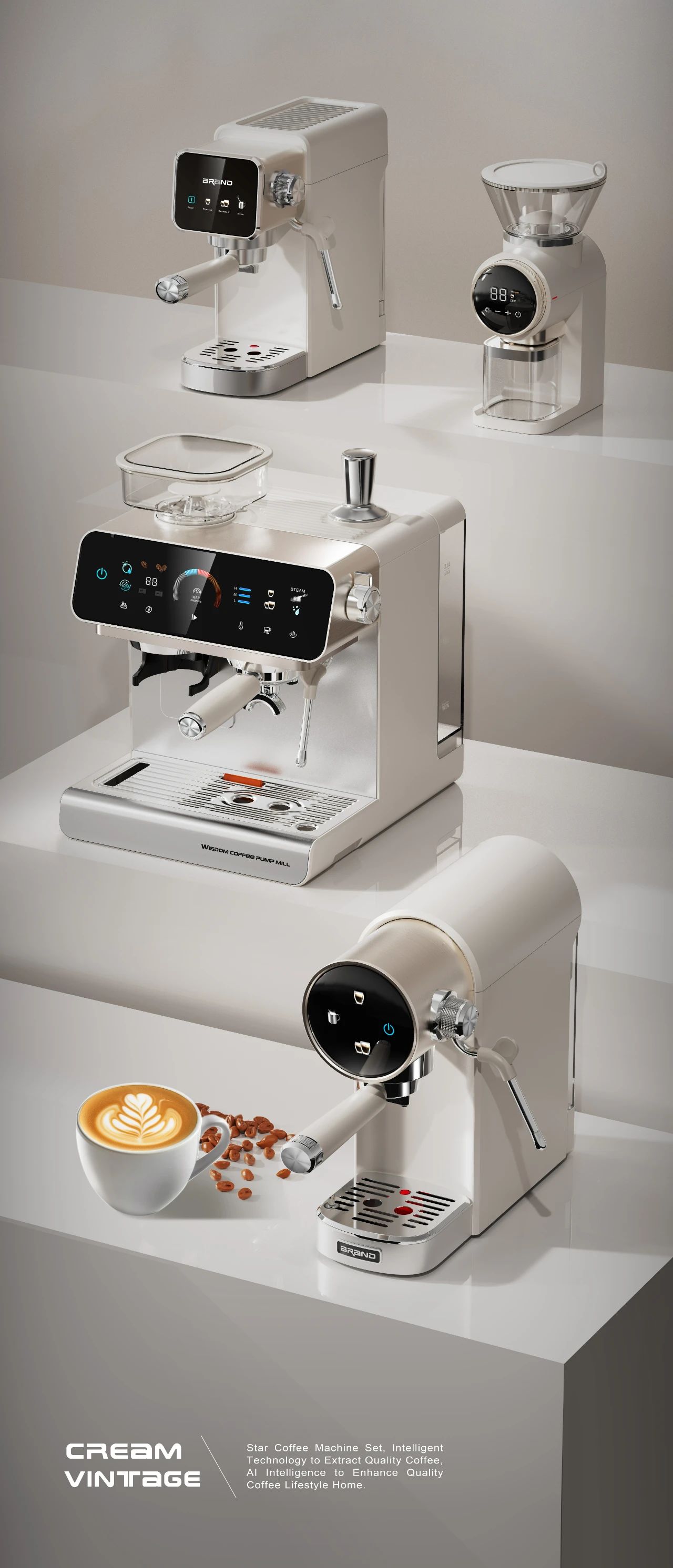 0.618 Golden Ratio，circular affinity design，Platform Extension，serialized development，home integration aesthetics，Efficient design process，The New Proposition of Smart Life，Strict quality control standards，