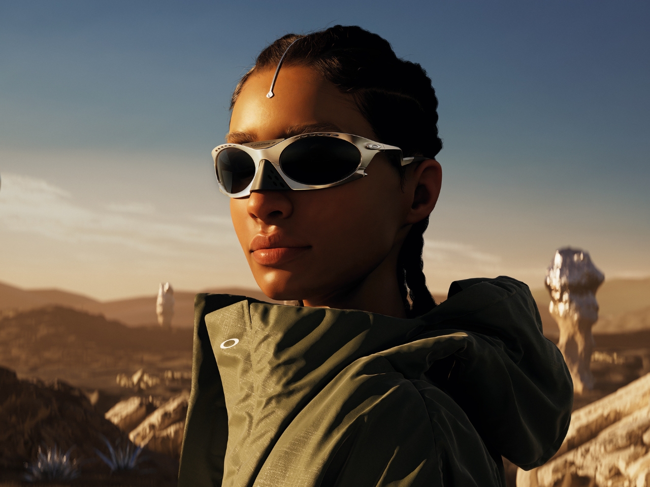 Sunglasses，Prizm，Titanium metal，Light weight and high strength，