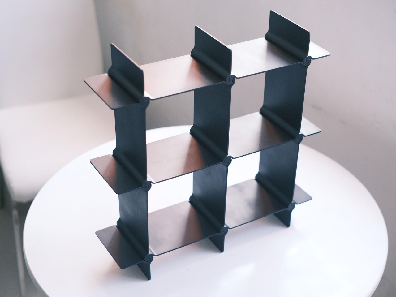 Spiral System，Fibonacci spiral，friction self-locking，No mortise and tenon，Sustainable Furniture，