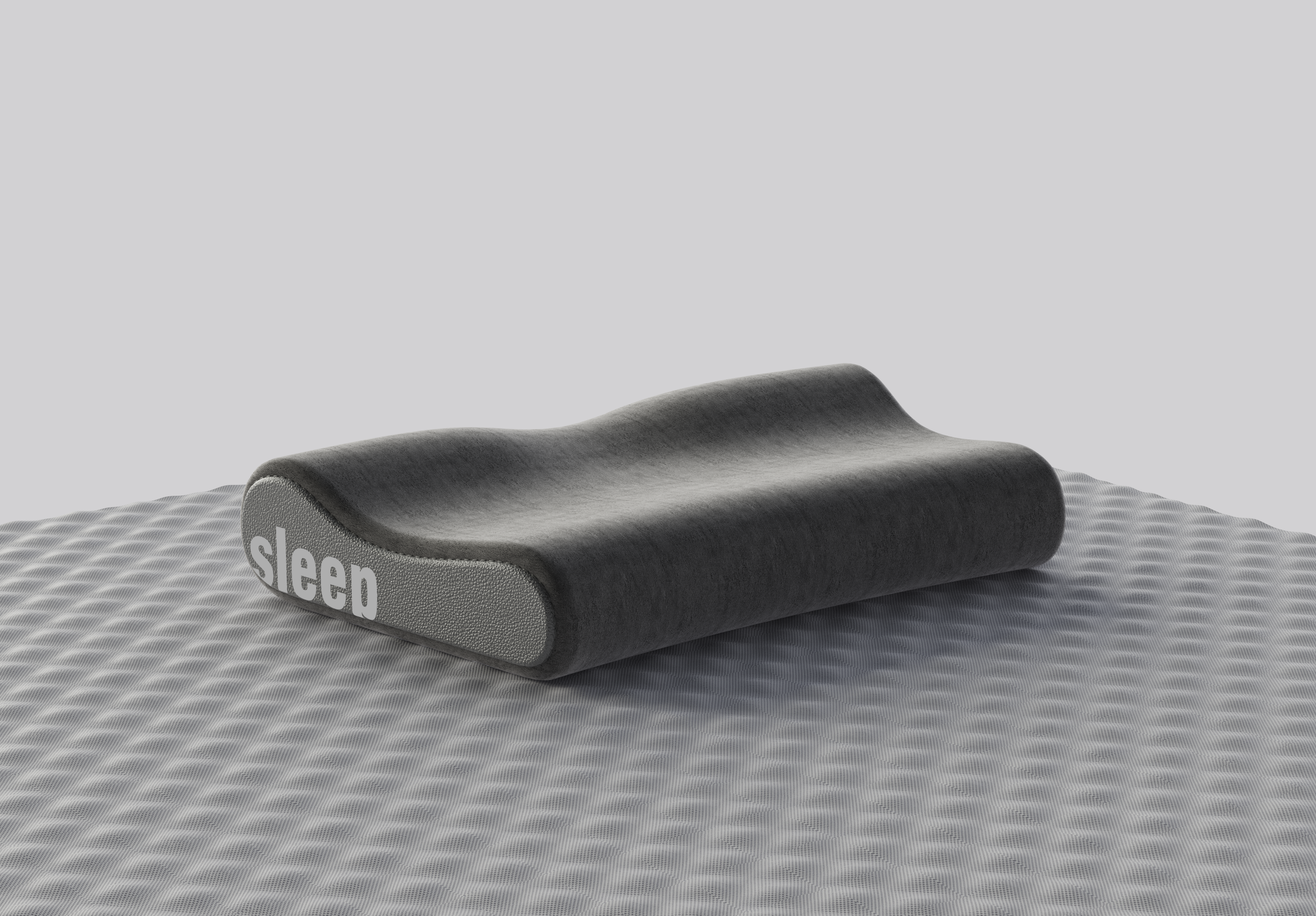 Cervical vertebra repair pillow，Pillow Design，product design，Product Design of Memory Cotton，Creative products，Concept product，Surface design，Modeling design，