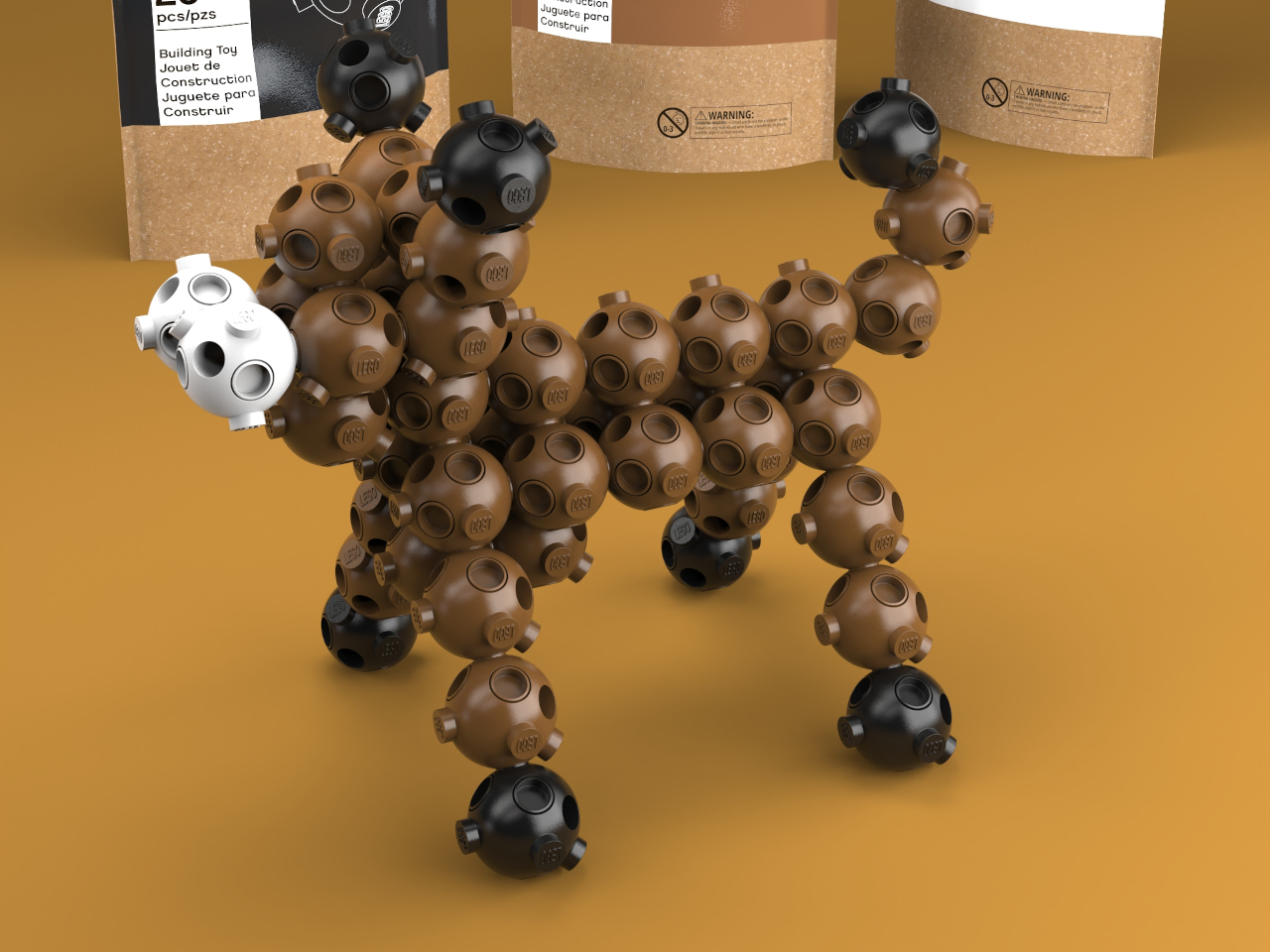 Lego，molecular model，mathematical model，STEM teaching aids，Ball Brick，