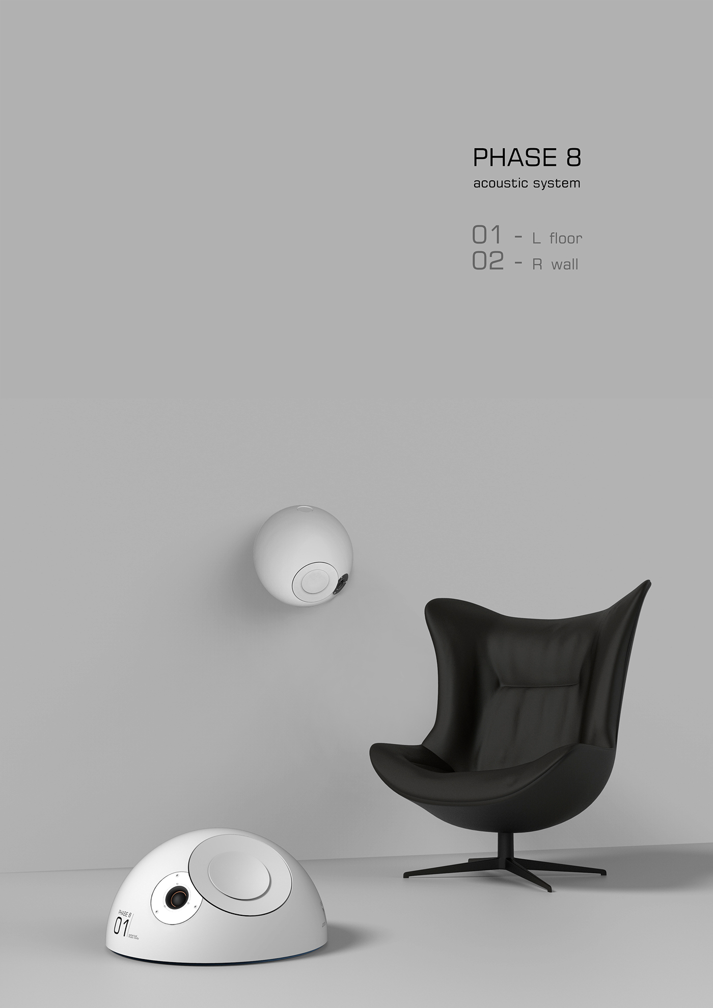 circular，white，PHASE 8，sound，moon，assemble，Moon，