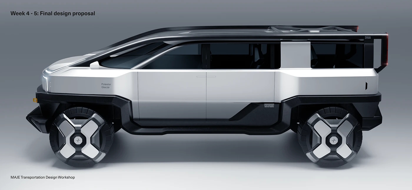 Polestar GLACIÄR，Car traffic，vehicle，originality，