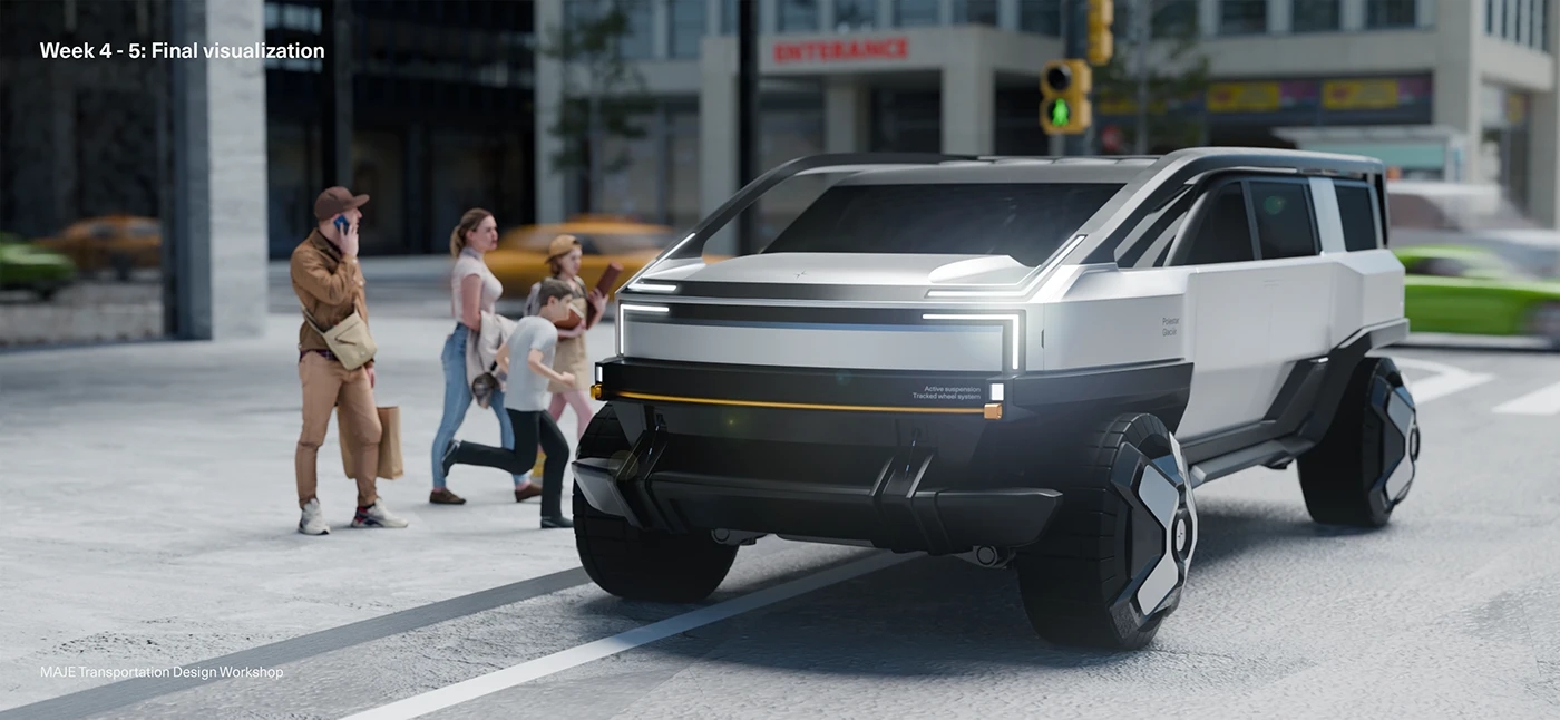 Polestar GLACIÄR，Car traffic，vehicle，originality，