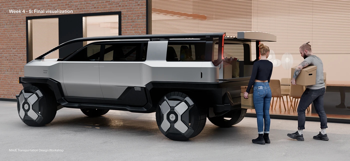 Polestar GLACIÄR，Car traffic，vehicle，originality，