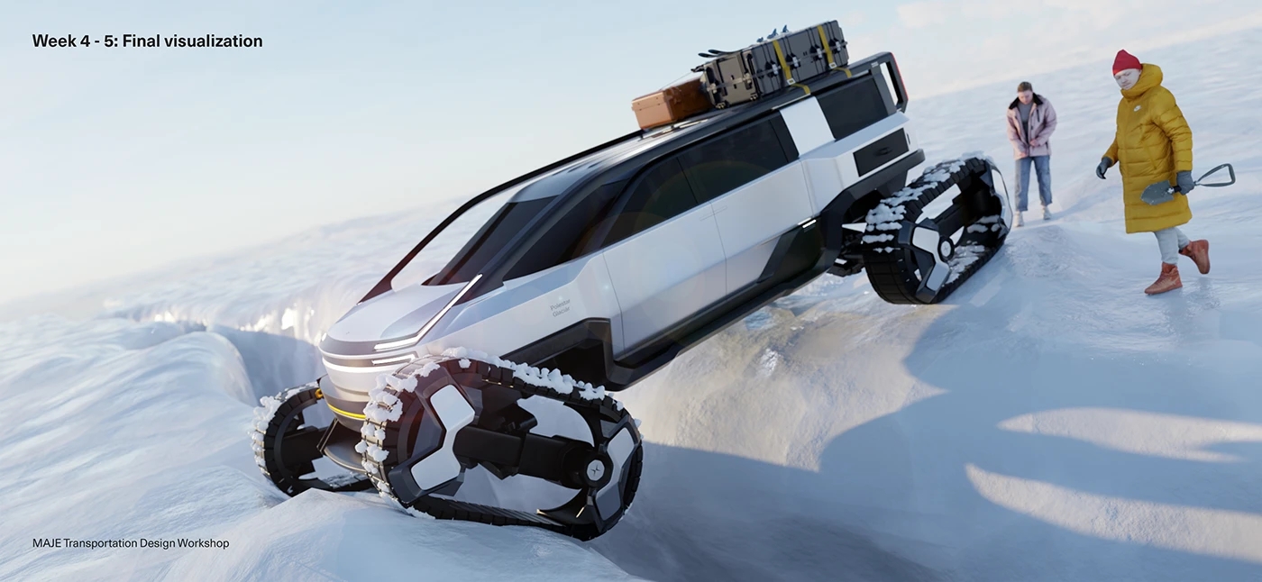 Polestar GLACIÄR，Car traffic，vehicle，originality，