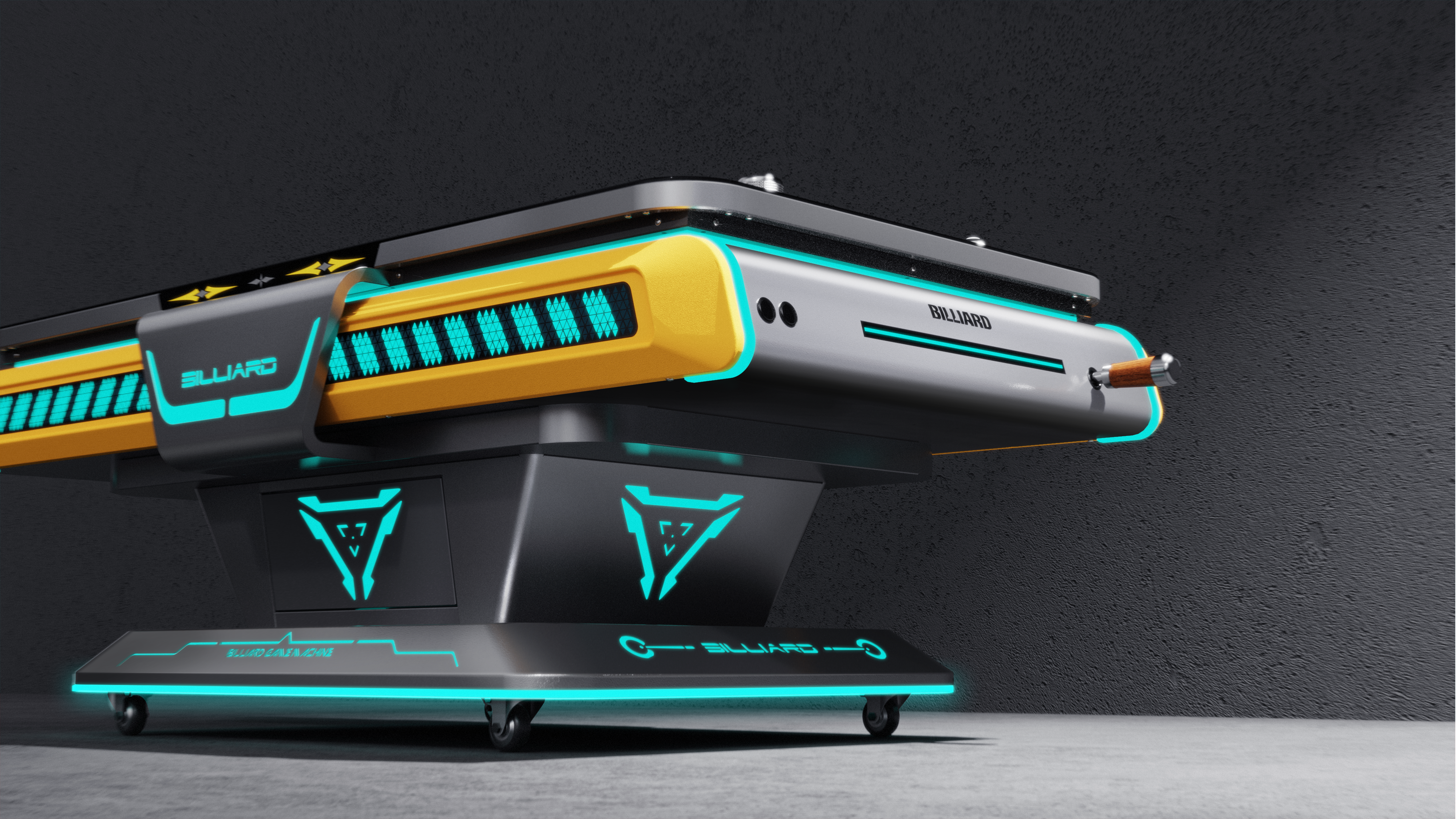 video game equipment，Digital Billiards，Video game machine，billiard machine，industrial design，mechanical equipment，Amusement machine，