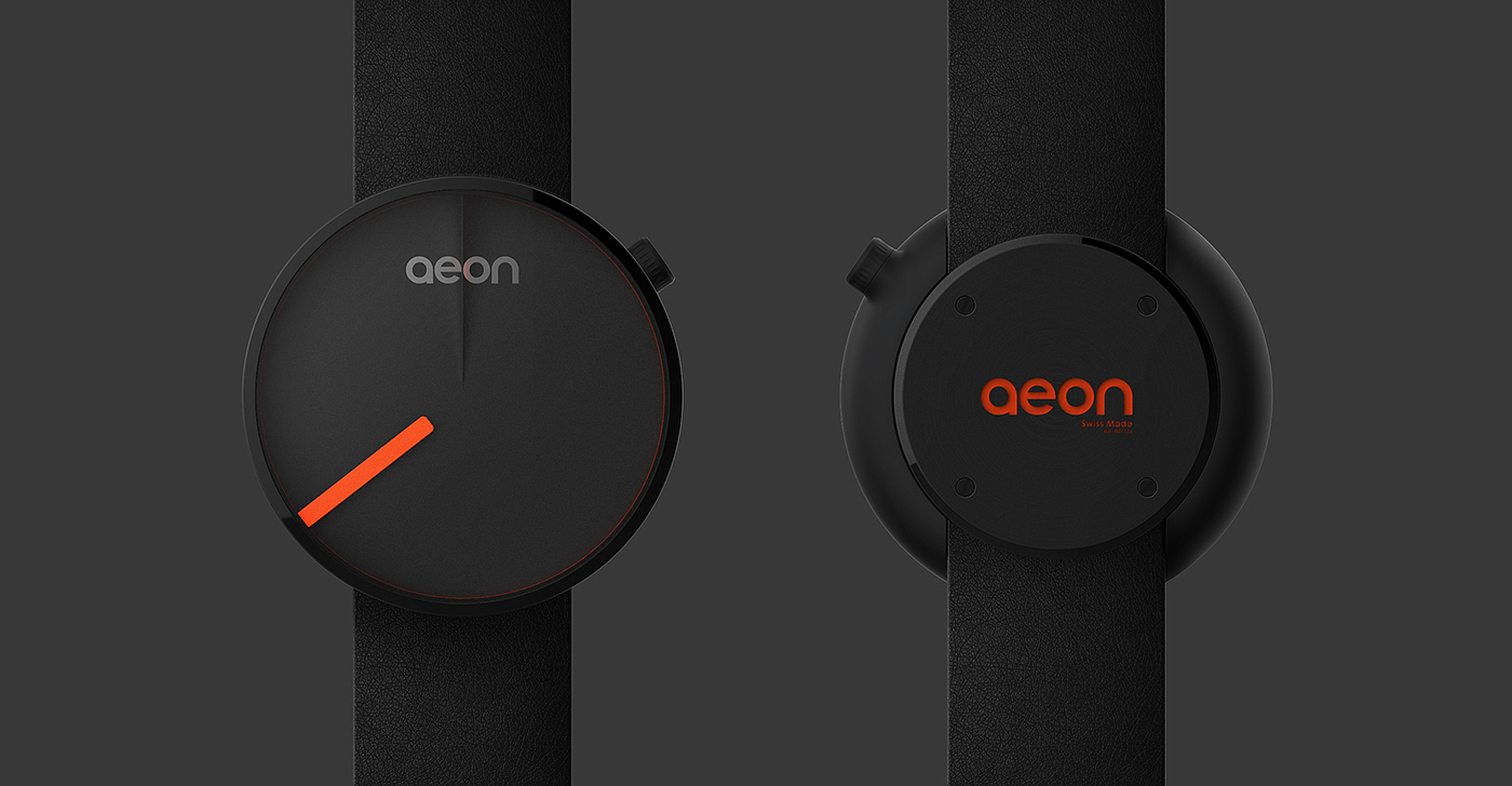 简洁，手表，AEON TIMEPIECE，