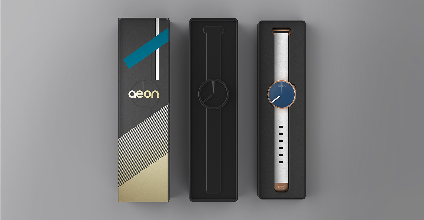 简洁，手表，AEON TIMEPIECE，