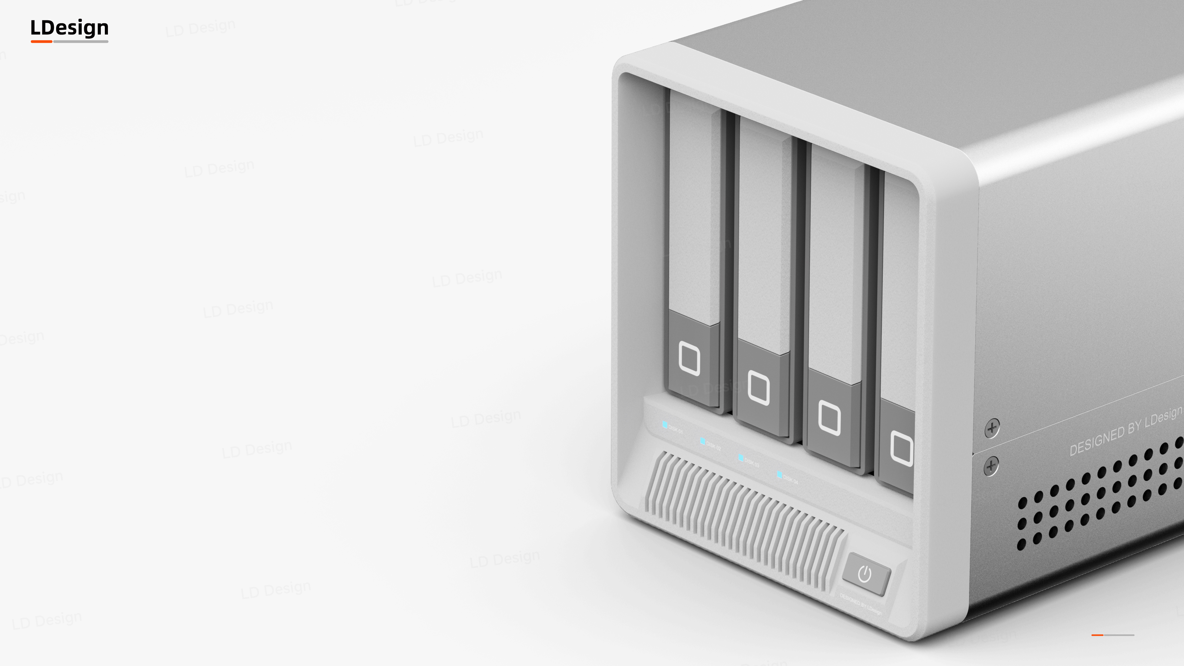 Hard drive cabinet，Appearance design，product design，industrial design，NAS Hard Disk Enclosure，original，High Wind Know，