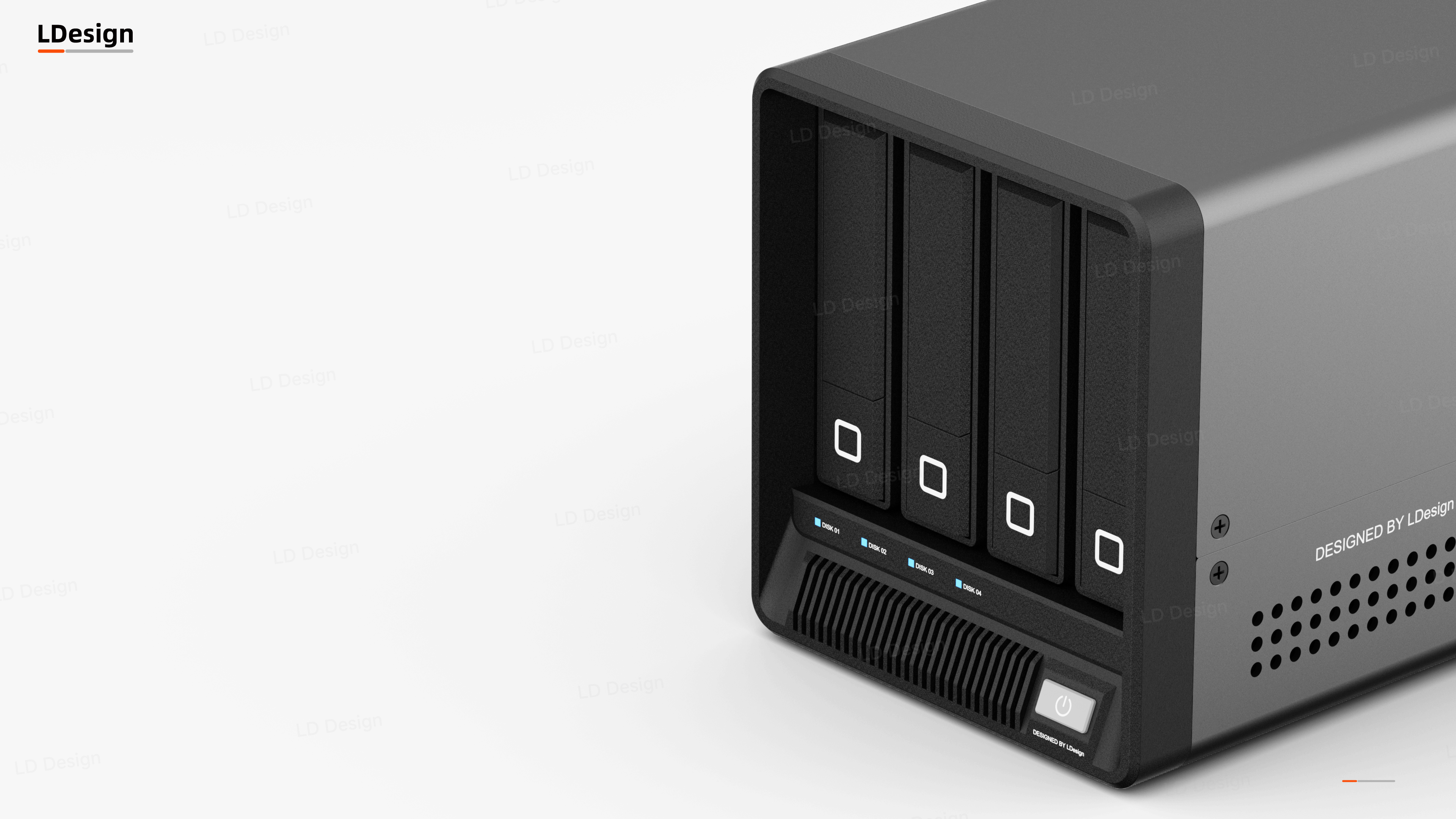 Hard drive cabinet，Appearance design，product design，industrial design，NAS Hard Disk Enclosure，original，High Wind Know，