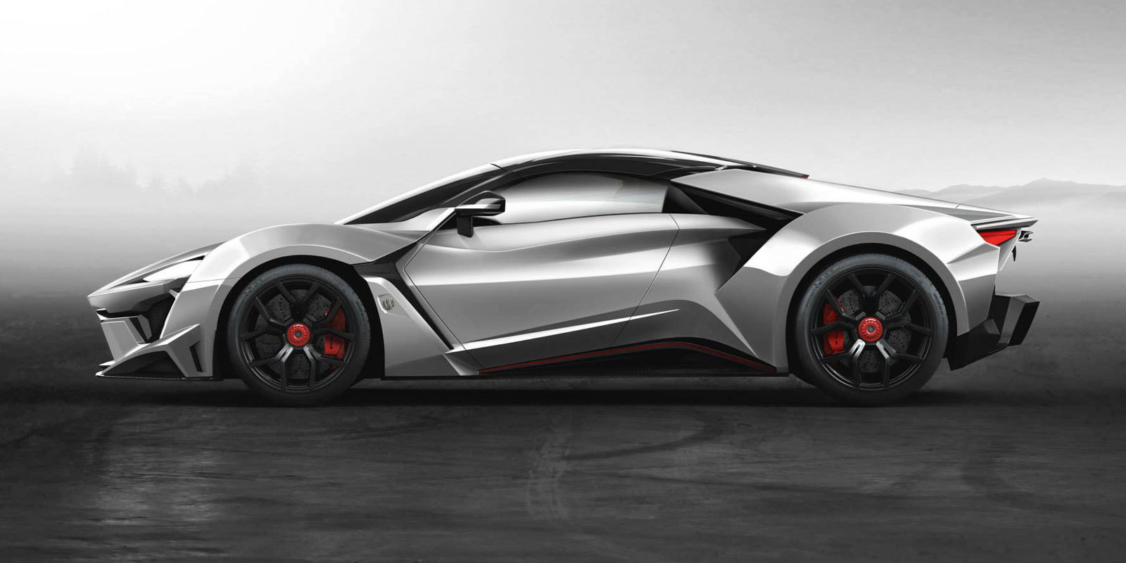 Automobile design，Super car，w-motors，