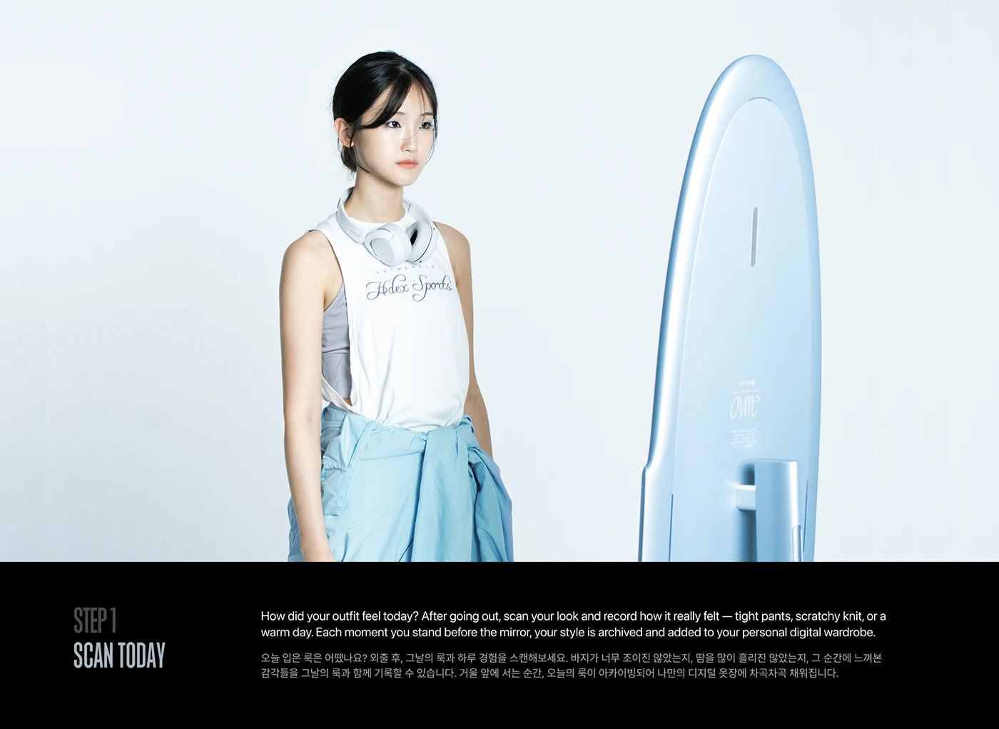 OVME，intelligent dressing mirror，Housewear & Furnishings，originality，