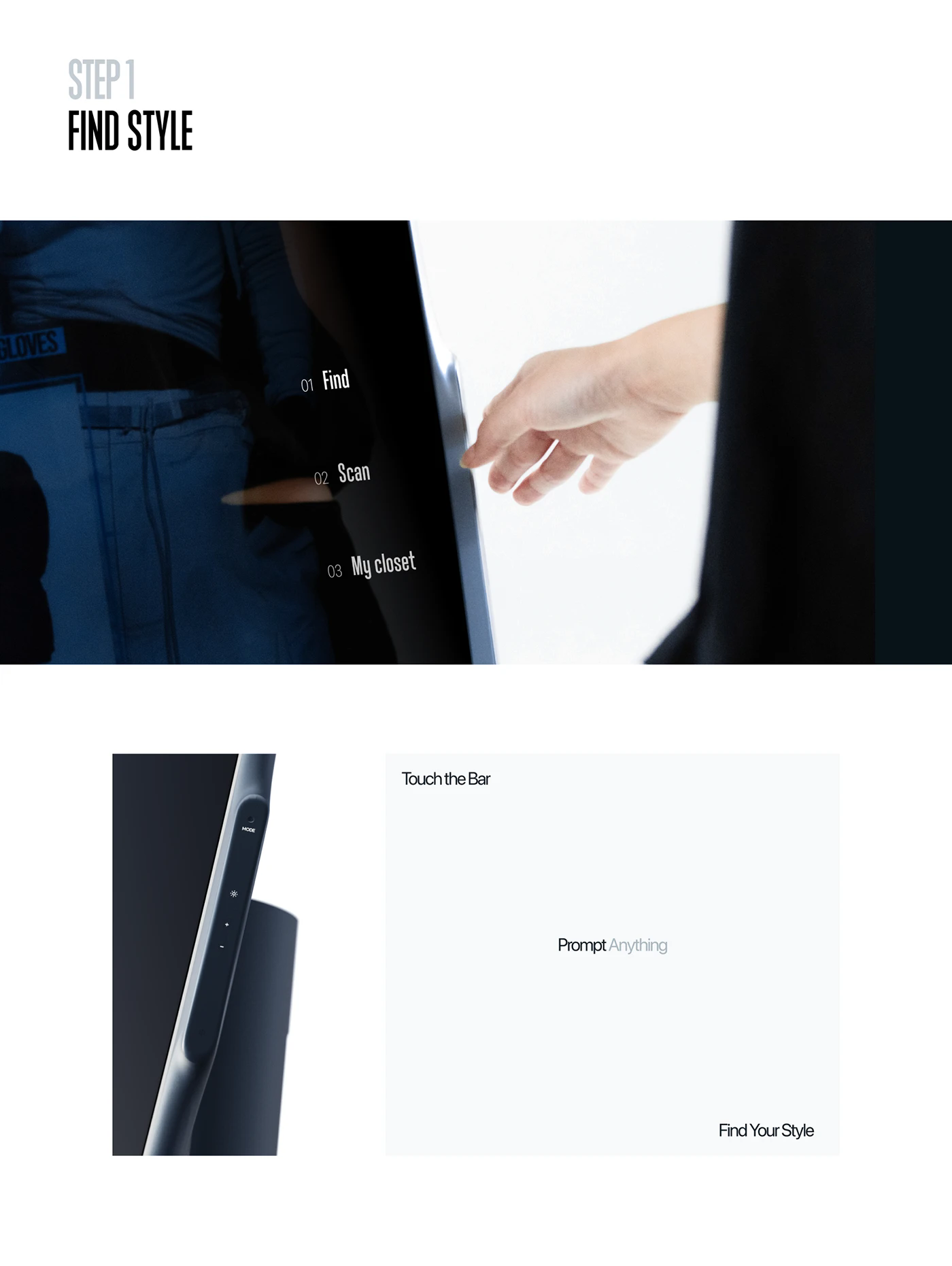 OVME，intelligent dressing mirror，Housewear & Furnishings，originality，