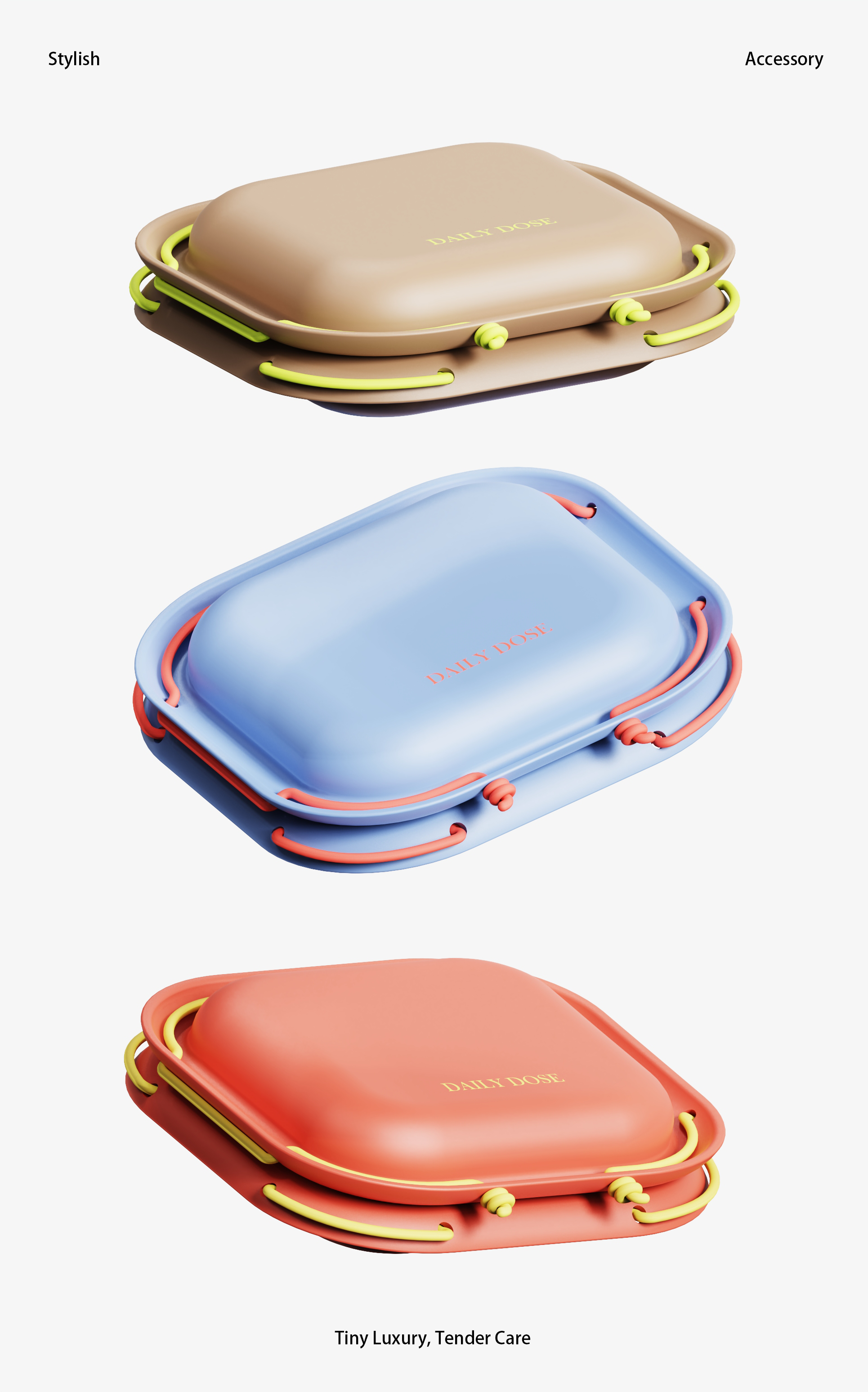 small medecine box，Portable medicine box，Portable small medicine box，