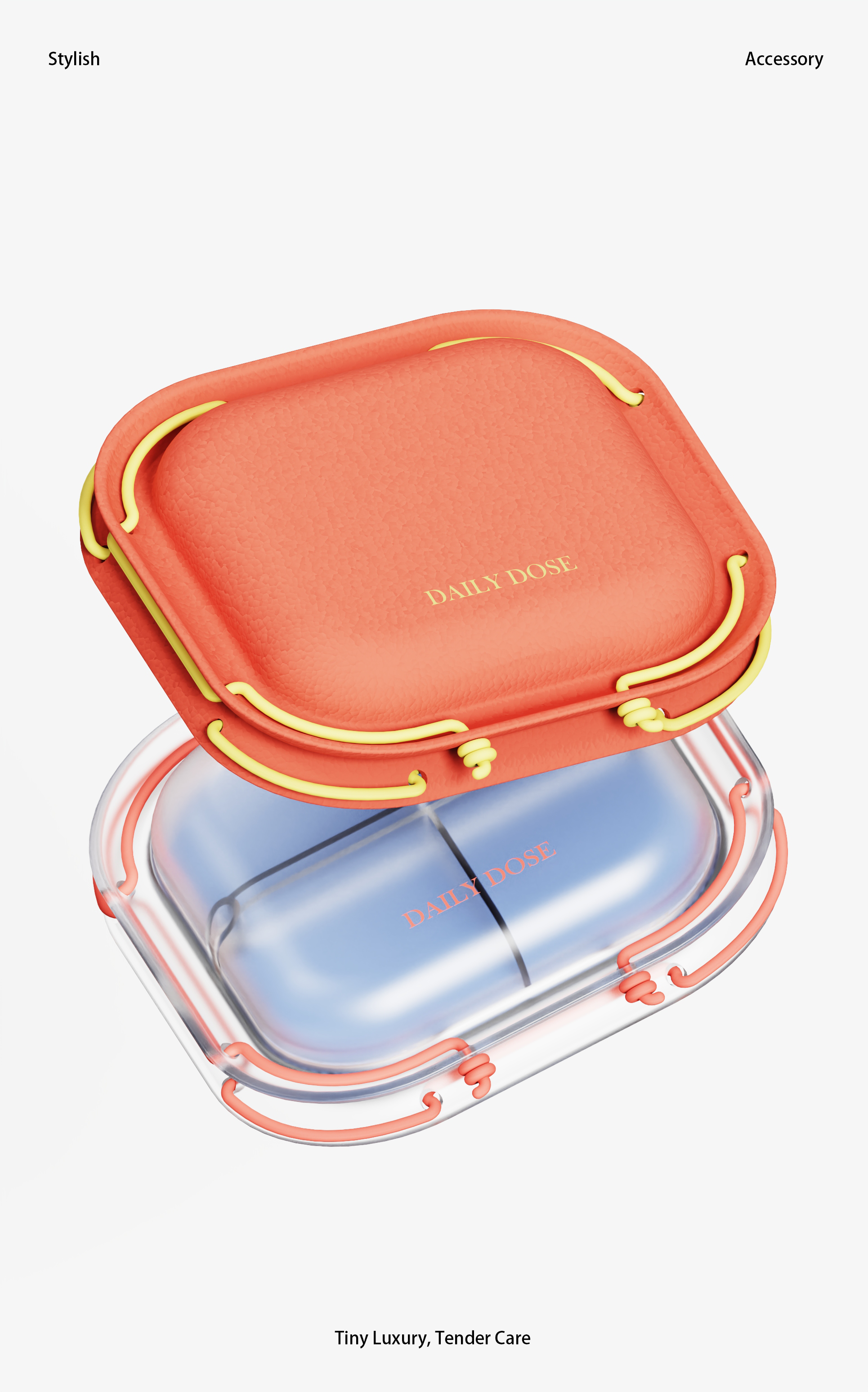 small medecine box，Portable medicine box，Portable small medicine box，