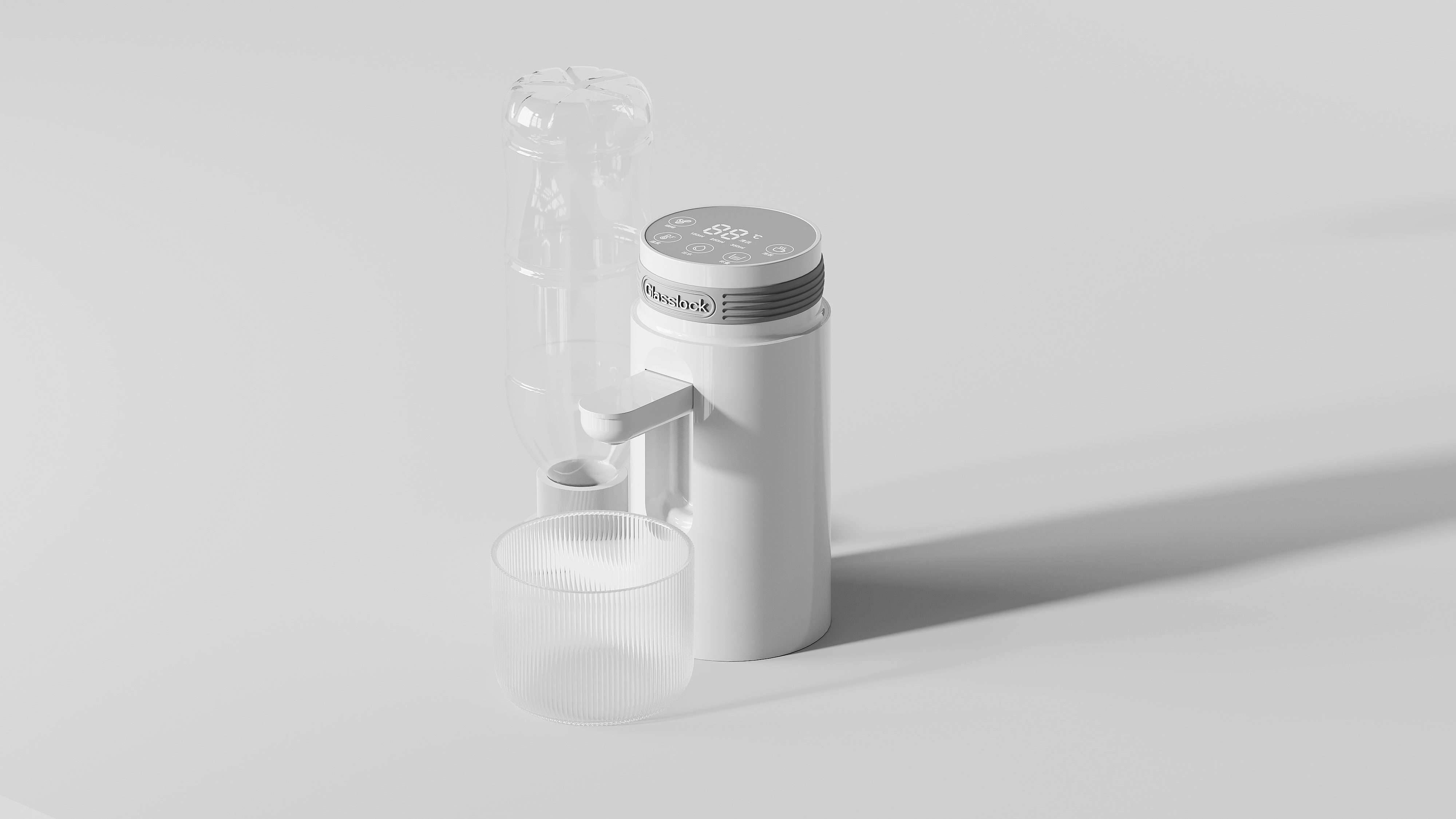 portable water machine，Extremely Hot Black Technology，industrial design，Structural design，Small household appliances with high appearance value，Student Party Necessary，